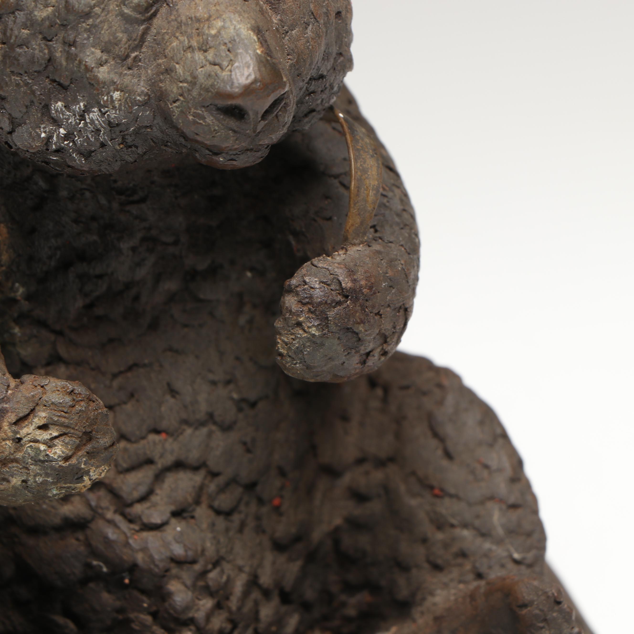 J. Oliver Composite Sculpture of Seated Panda