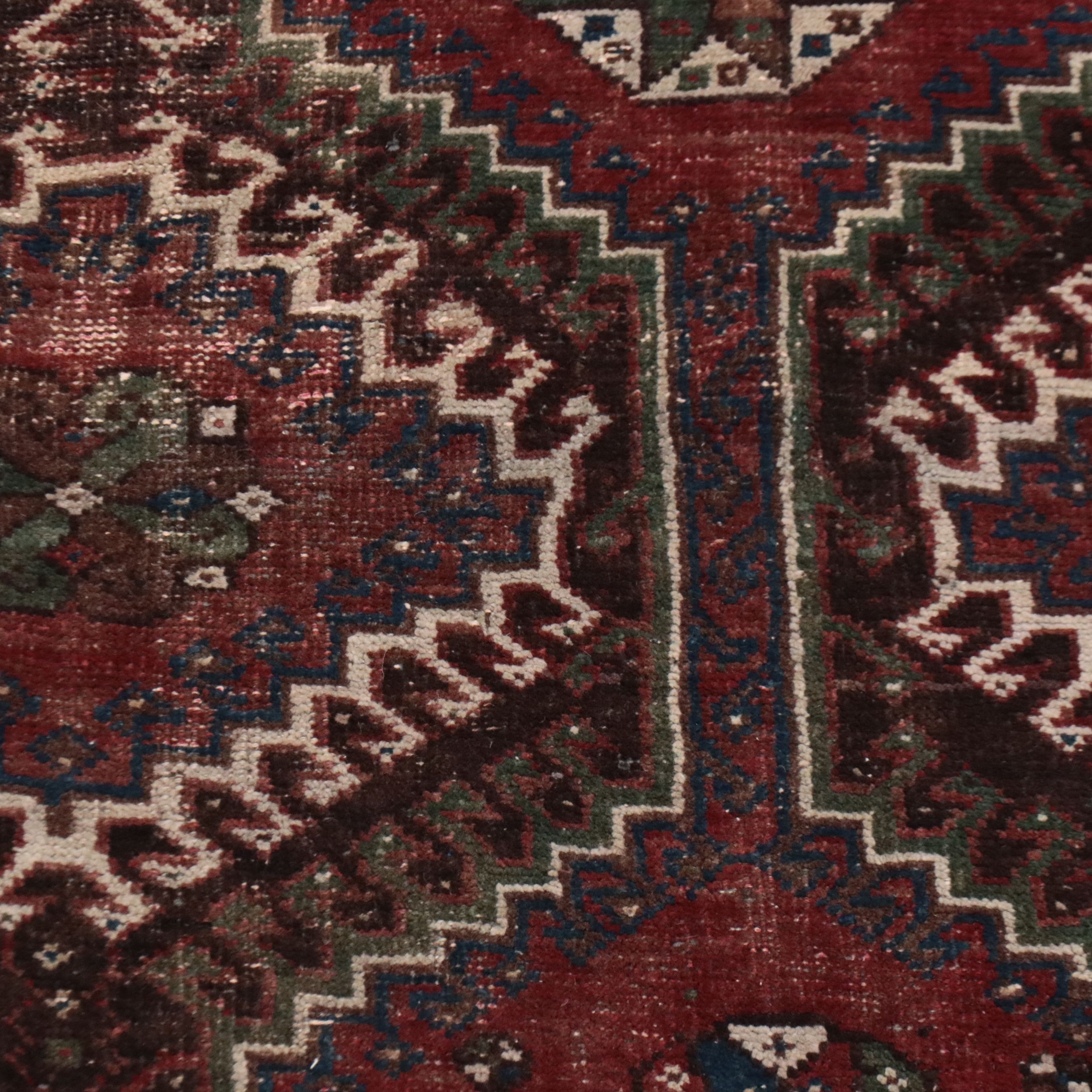 5' x 9'3 Hand-Knotted Caucasian Kazak Style Area Rug