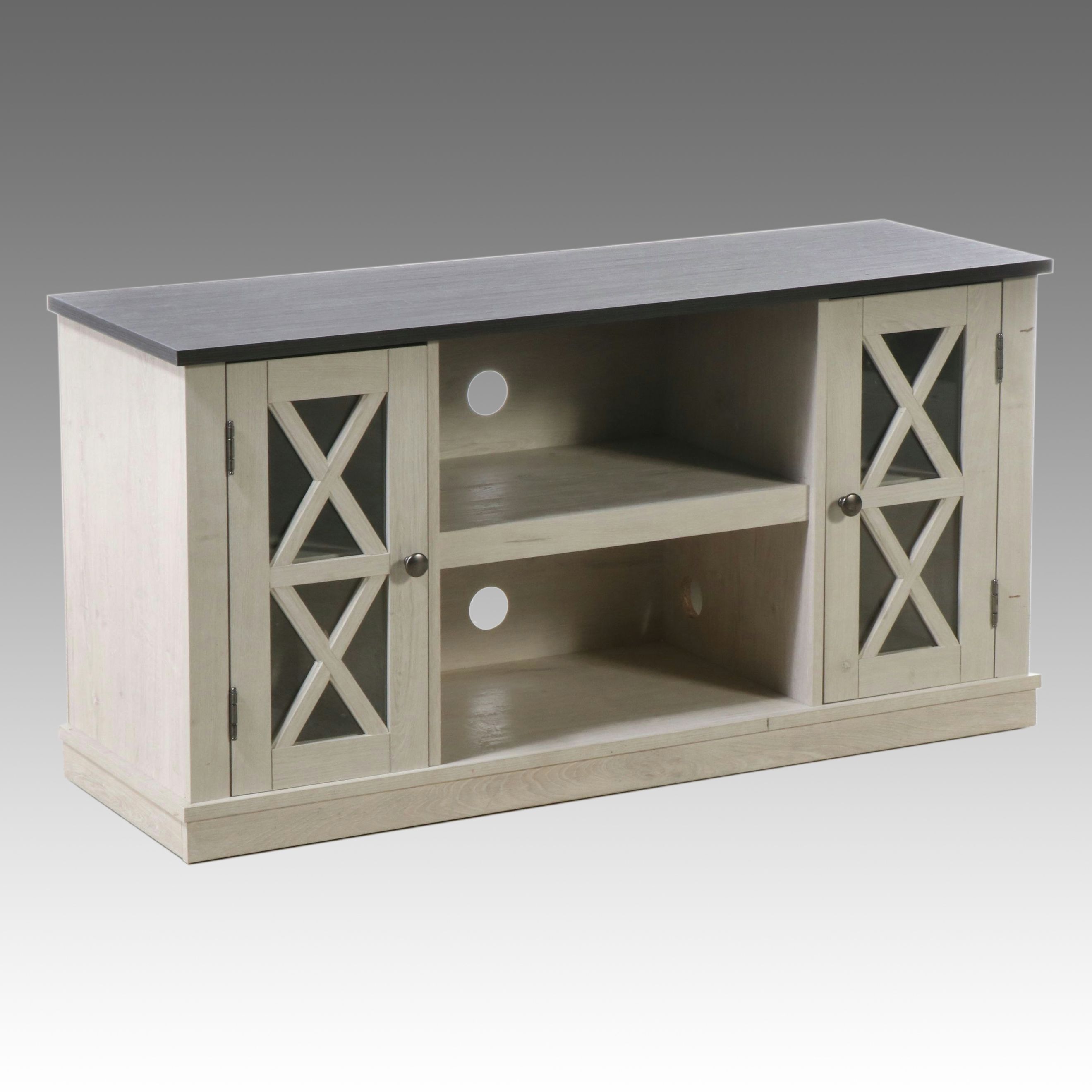 Twin Star Contemporary Television Stand