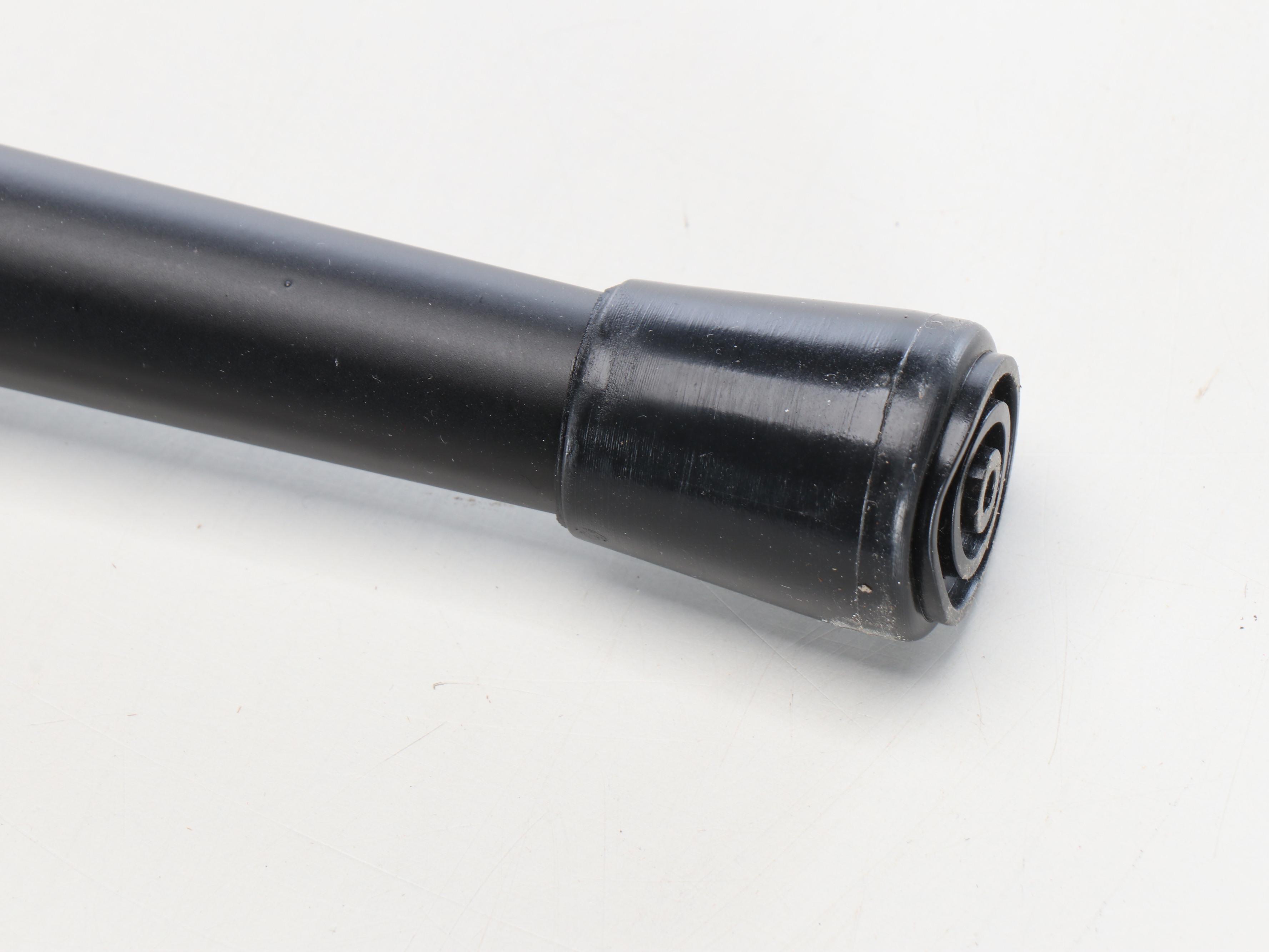 Victorian Style Silver Finish Knobbed Sword Cane