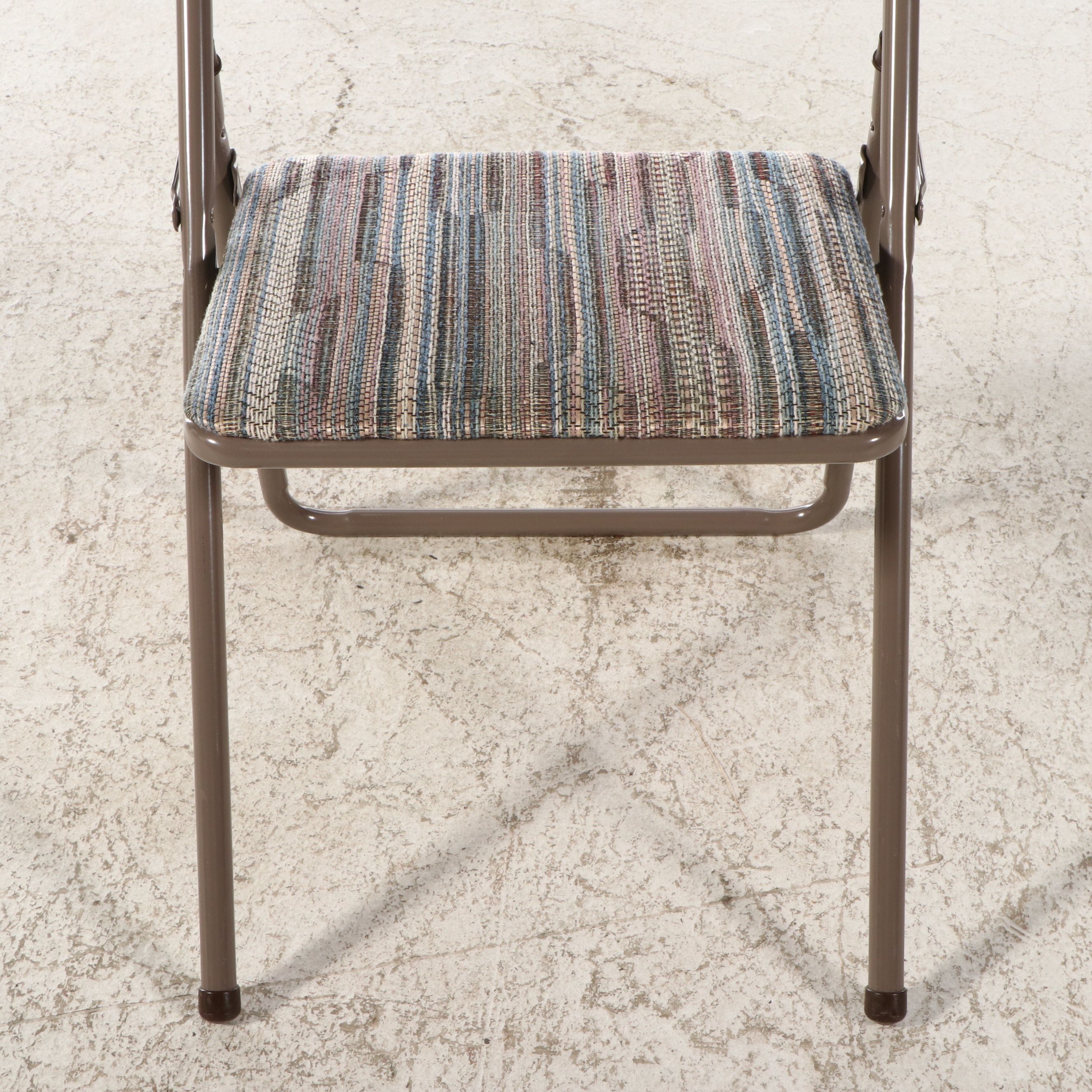 Cosco Powder Coated Steel Folding Card Table and Chairs