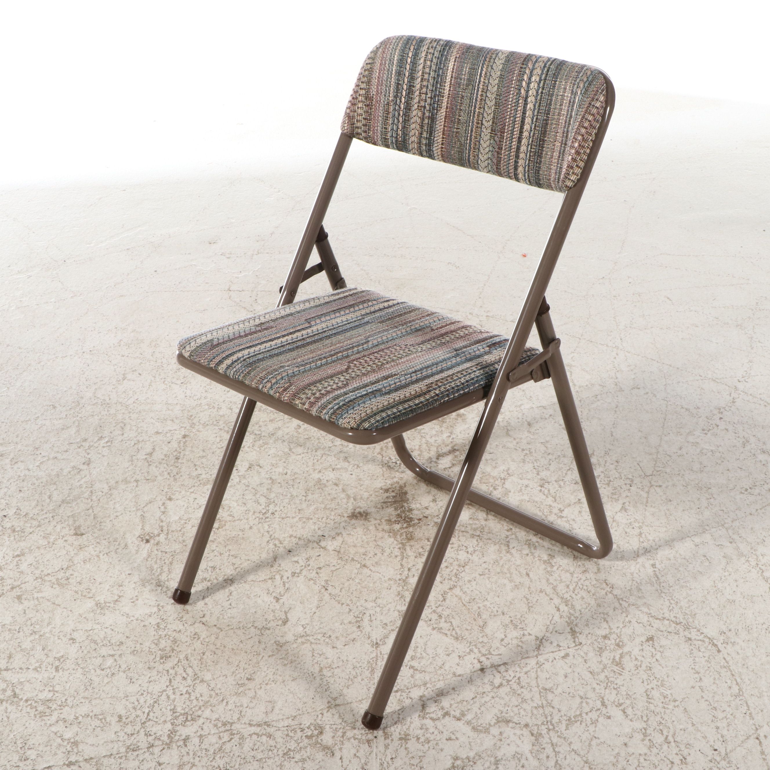 Cosco Powder Coated Steel Folding Card Table and Chairs