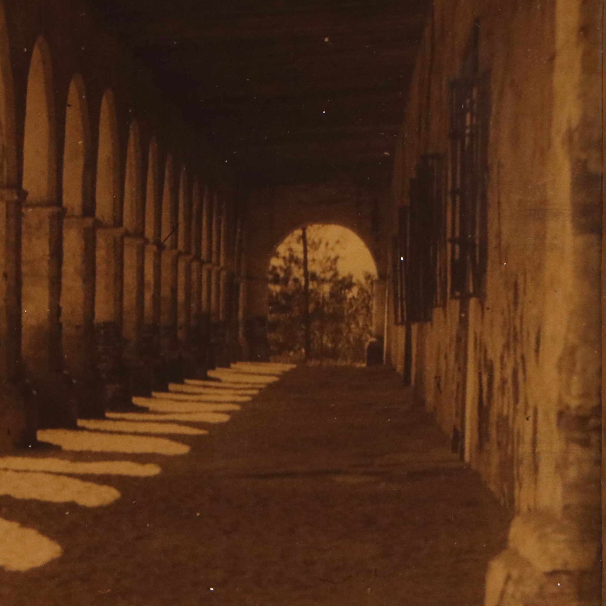 Walter A. Keith Orotone Photograph "San Fernando Mission"