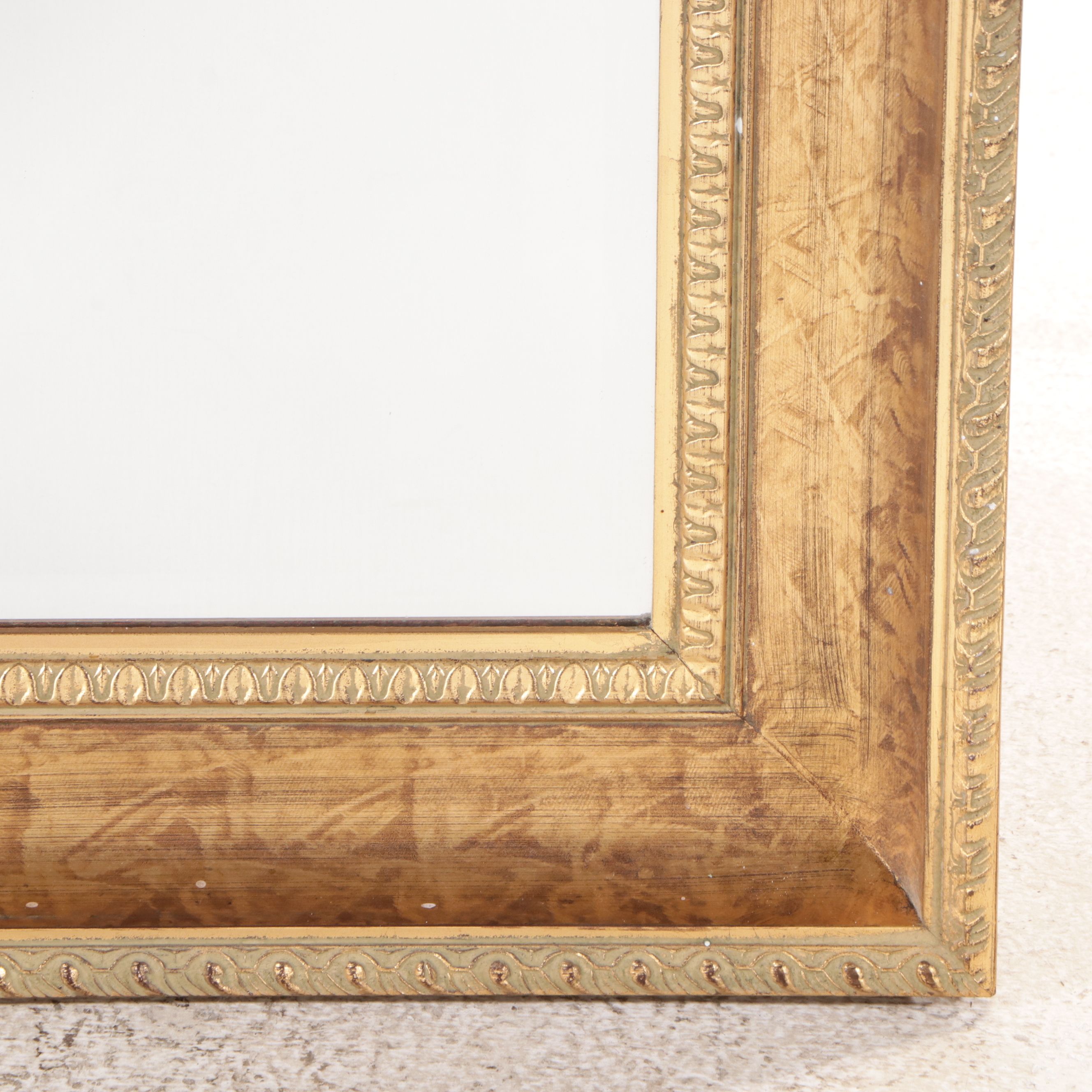 Neoclassical Style Giltwood and Bevel Wall Mirror