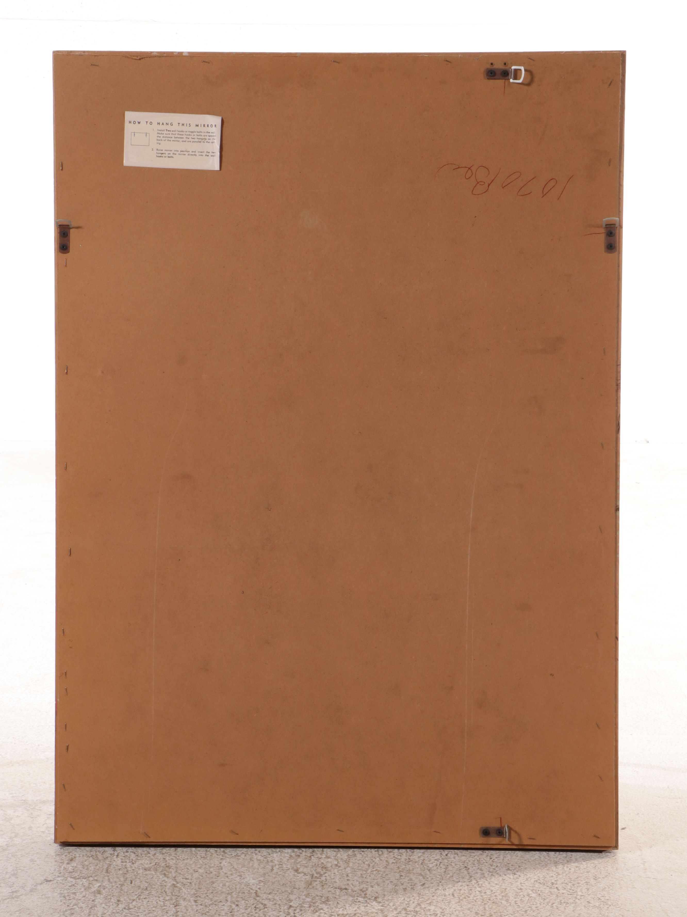 Neoclassical Style Giltwood and Bevel Wall Mirror