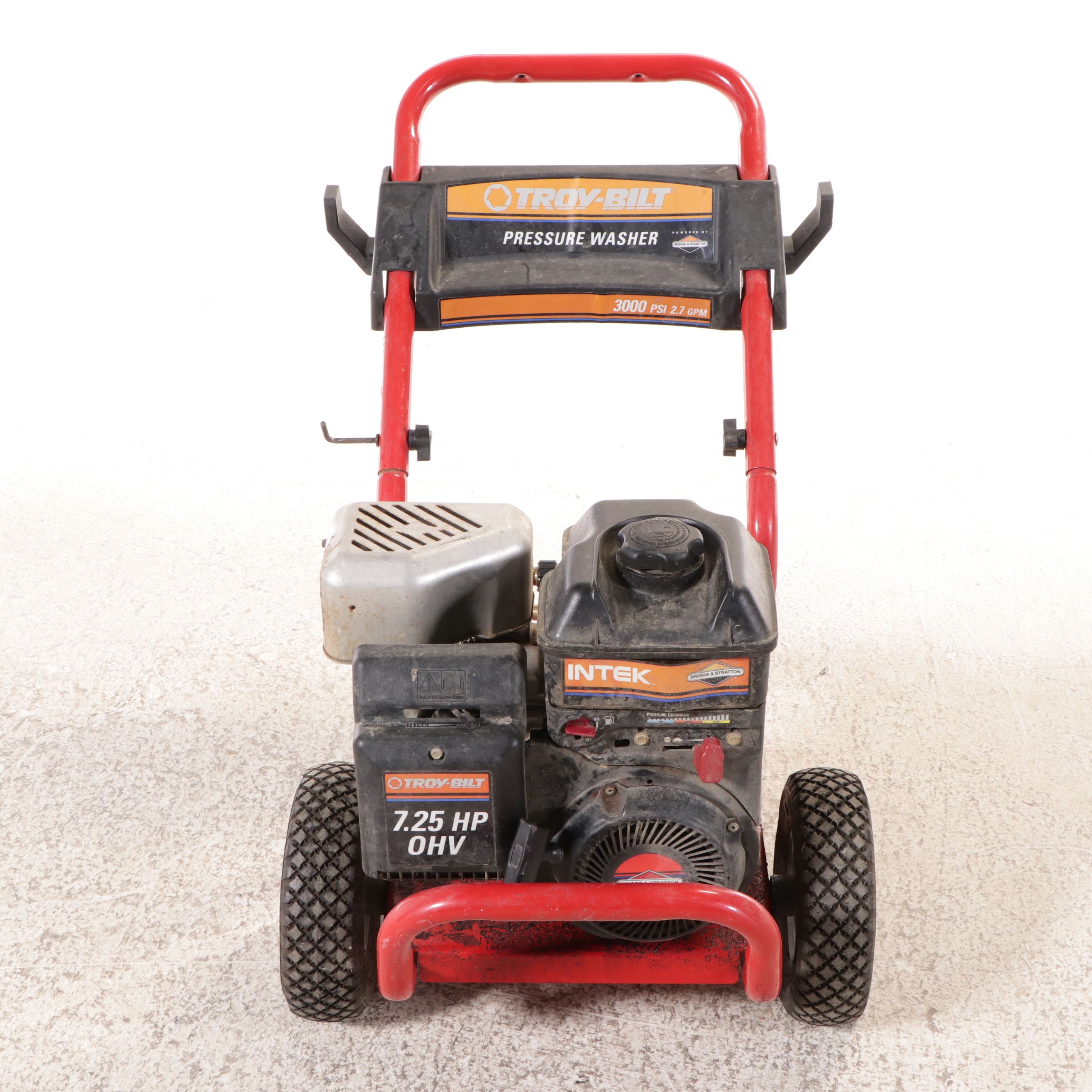 Troy-Bilt Gas-Powered Pressure Washer with Blue Hawk Handset, More