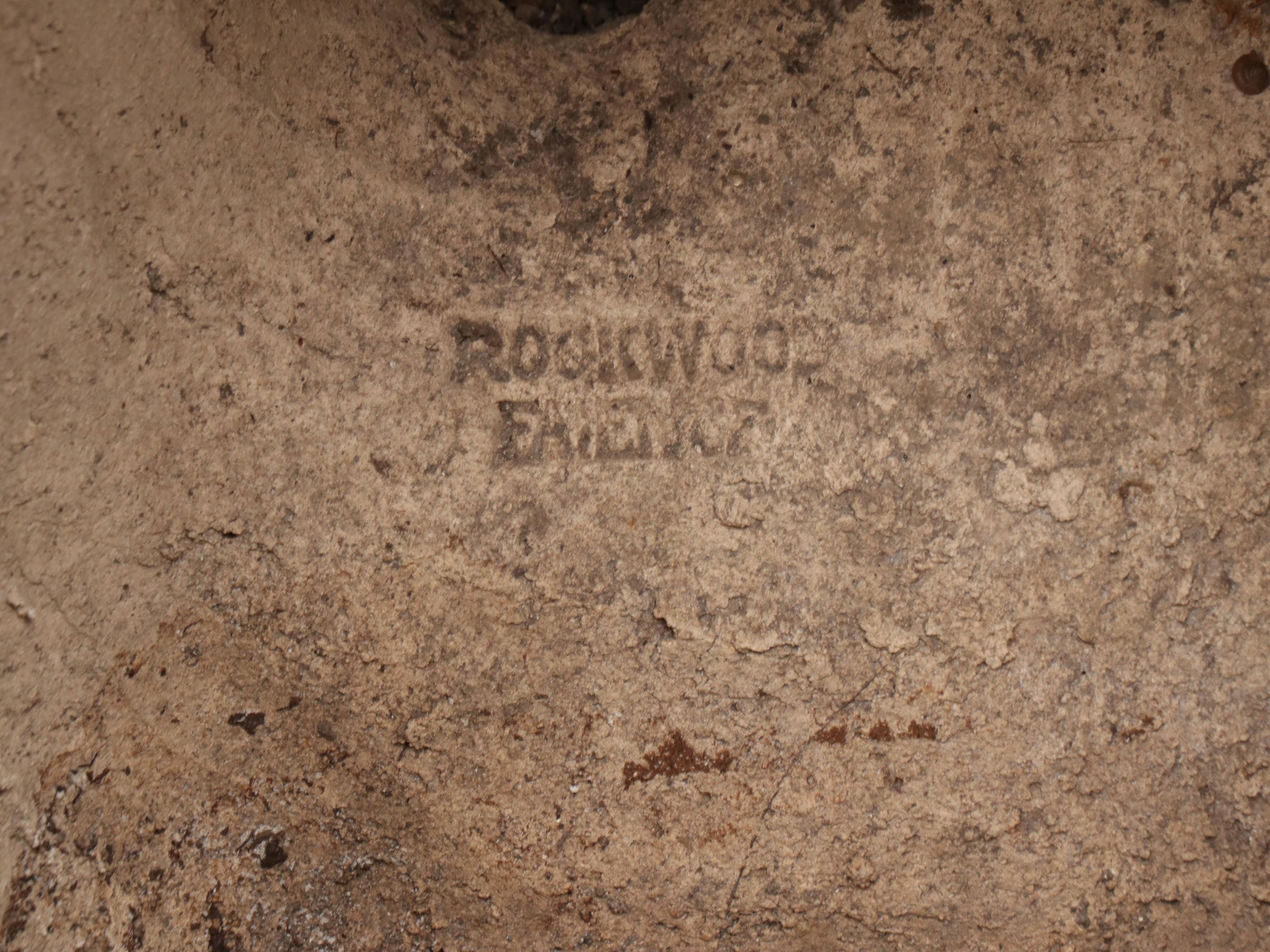 Rookwood Pottery Majolica Drip Glaze Ceramic Elephant Planter