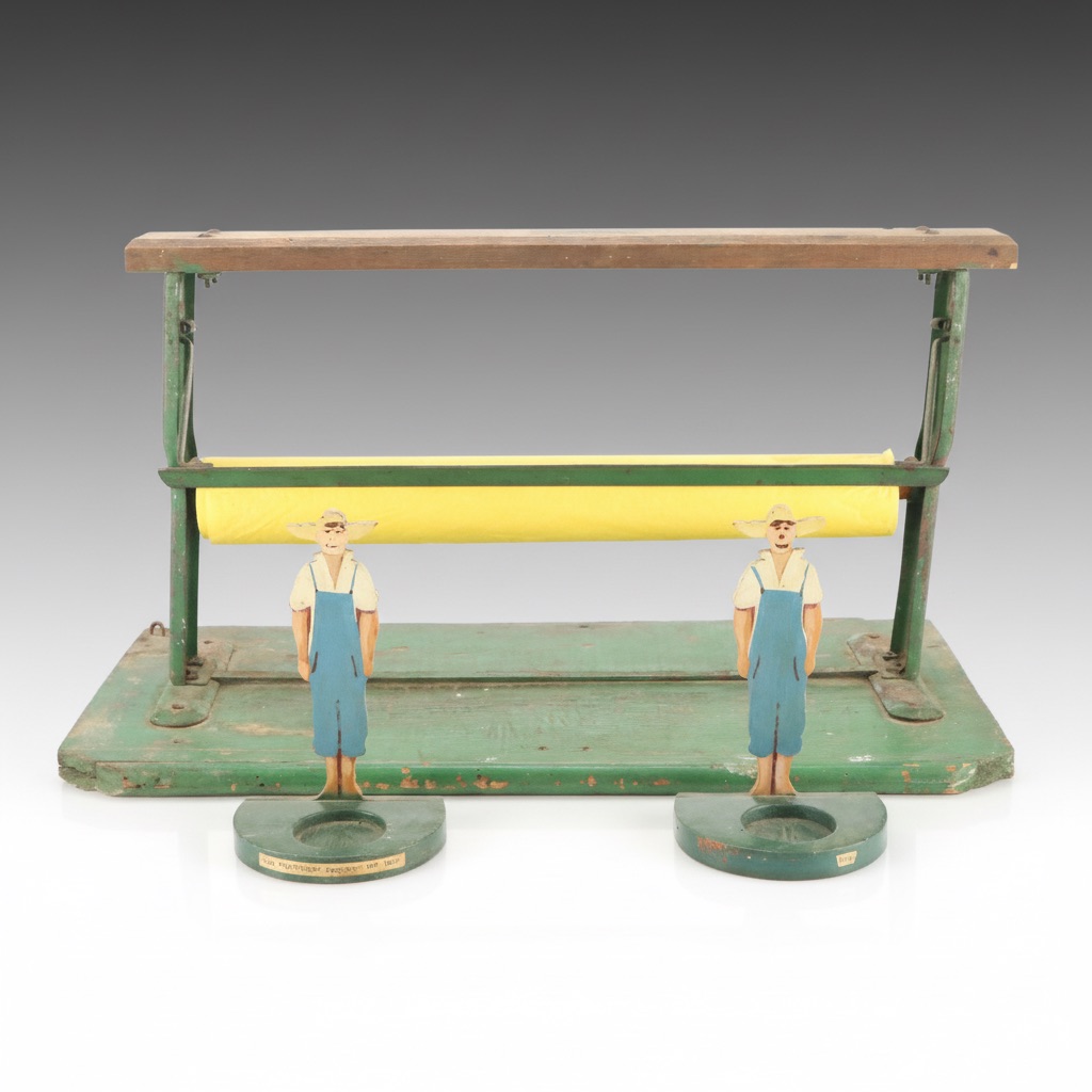 Spicanspan Store Paper Roll Dispenser with Barefoot Boy Candleholders