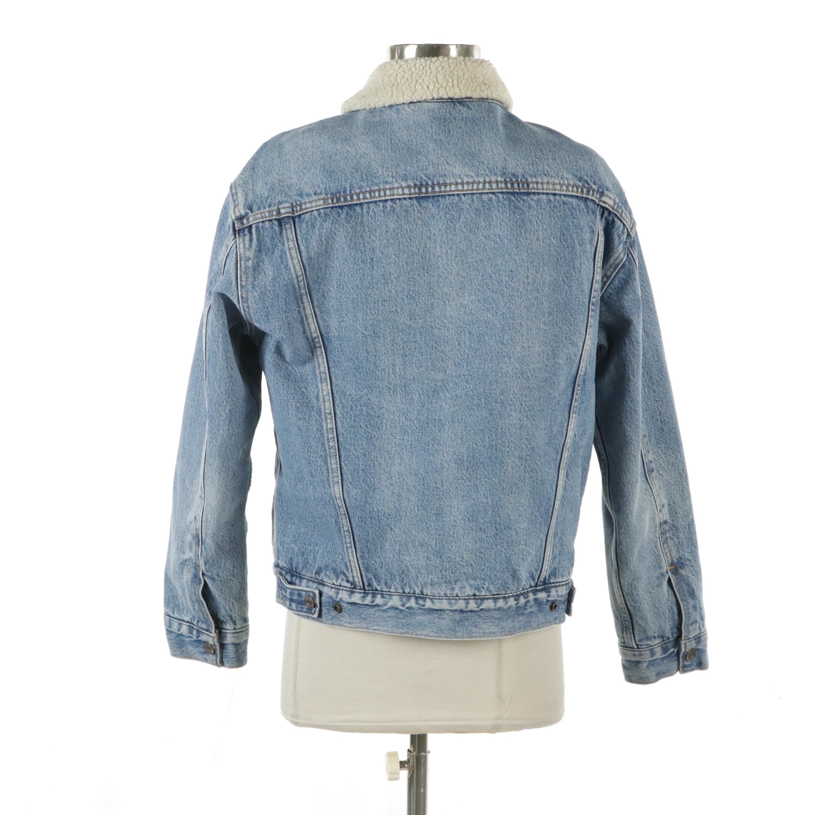 Levi Strauss & Co. Sherpa-Lined Denim Trucker Jacket