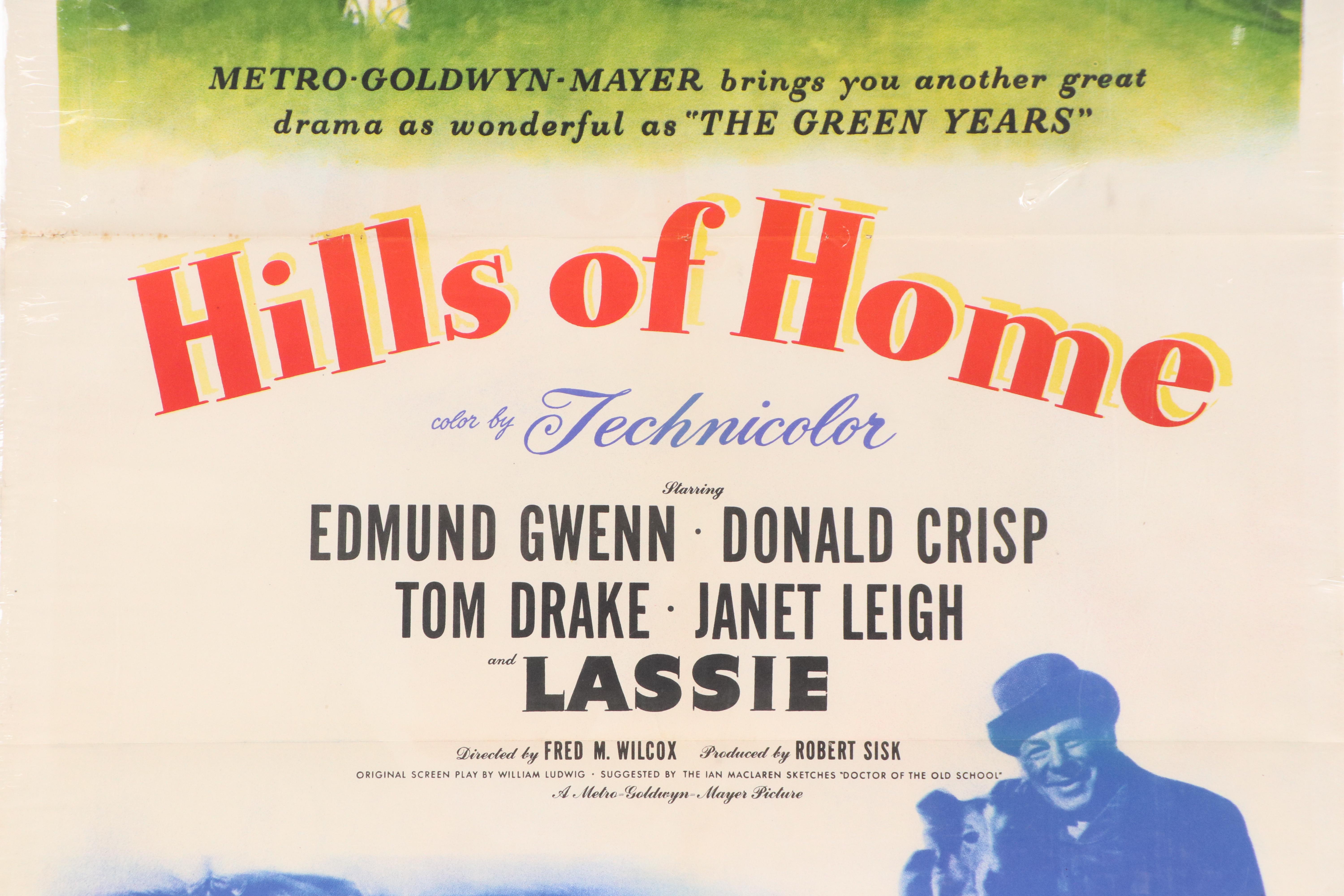 "Hills of Home" Offset and Letterpress Movie Poster