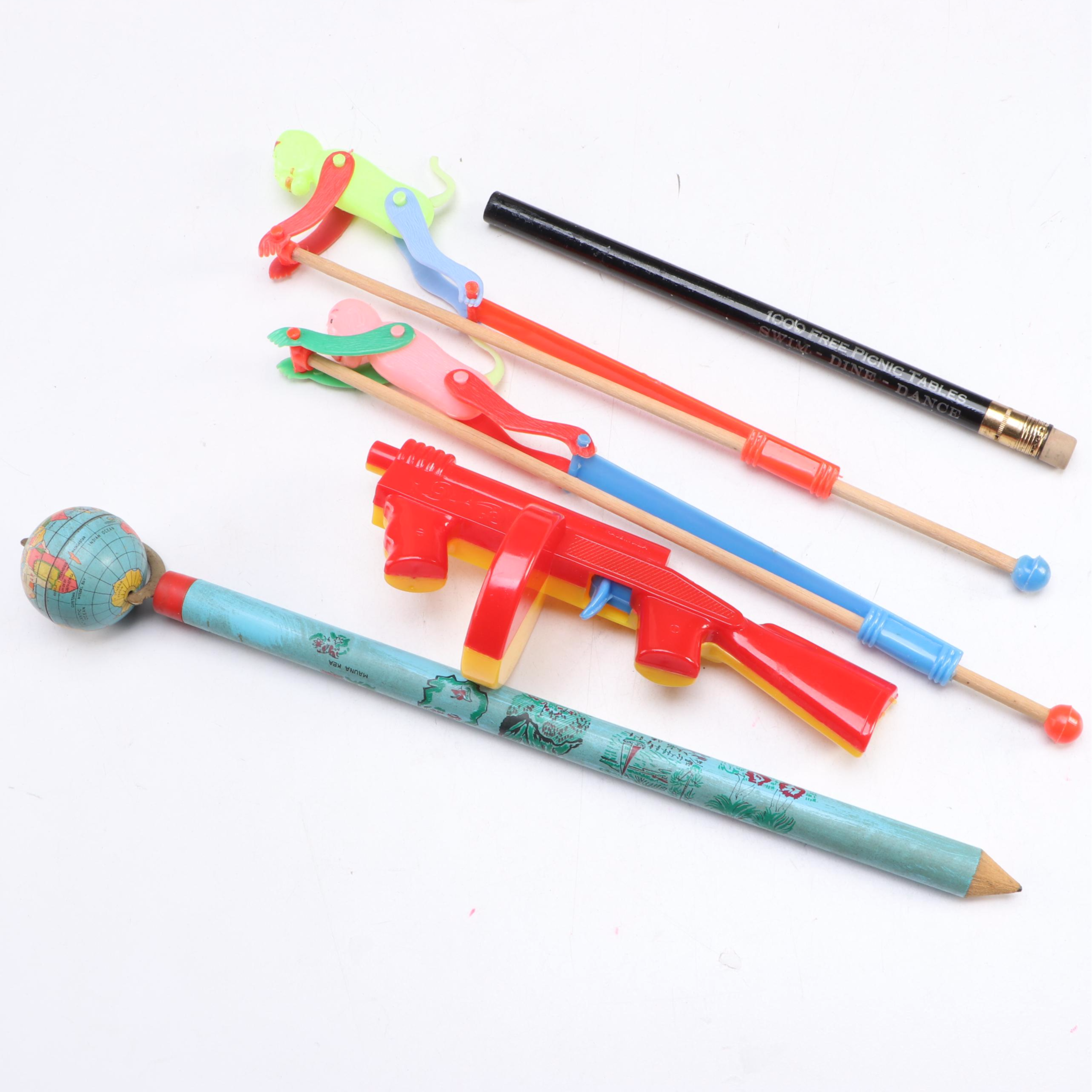 Steiff "Charly" Stuffed Penguin with Tyco Beanie Babies and More Toys