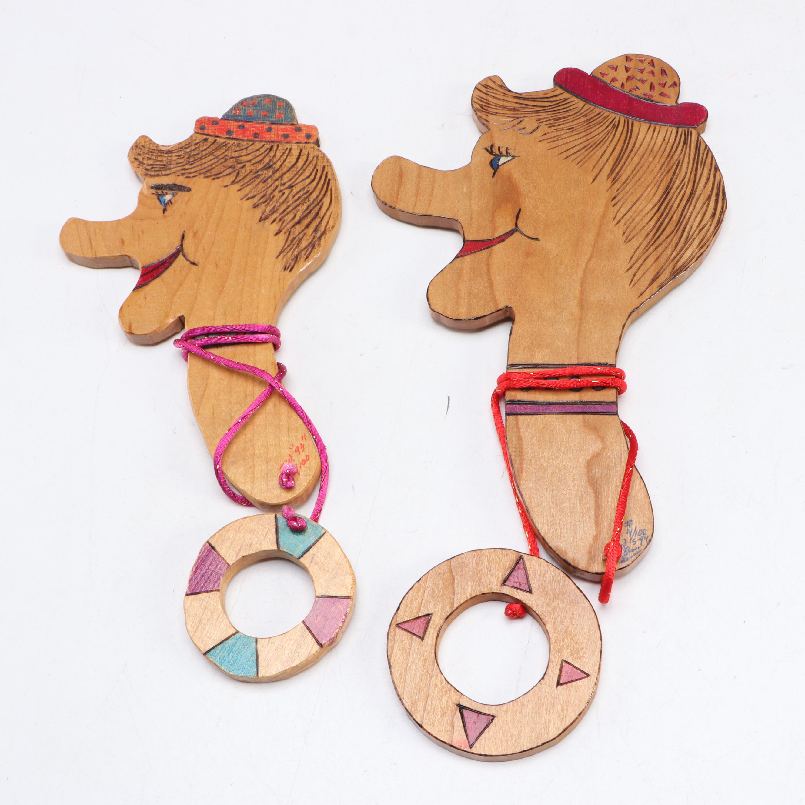 Steiff "Charly" Stuffed Penguin with Tyco Beanie Babies and More Toys