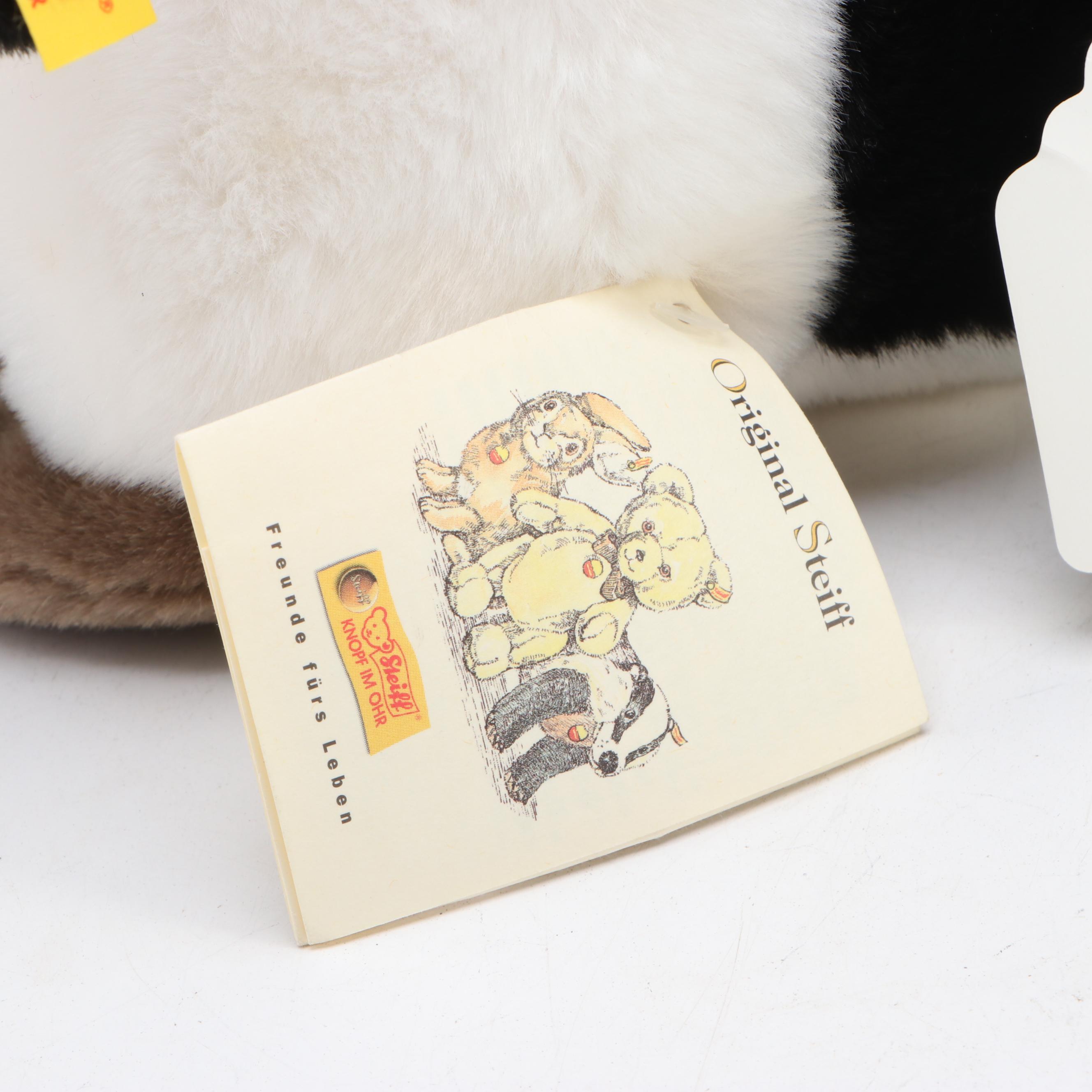 Steiff "Charly" Stuffed Penguin with Tyco Beanie Babies and More Toys