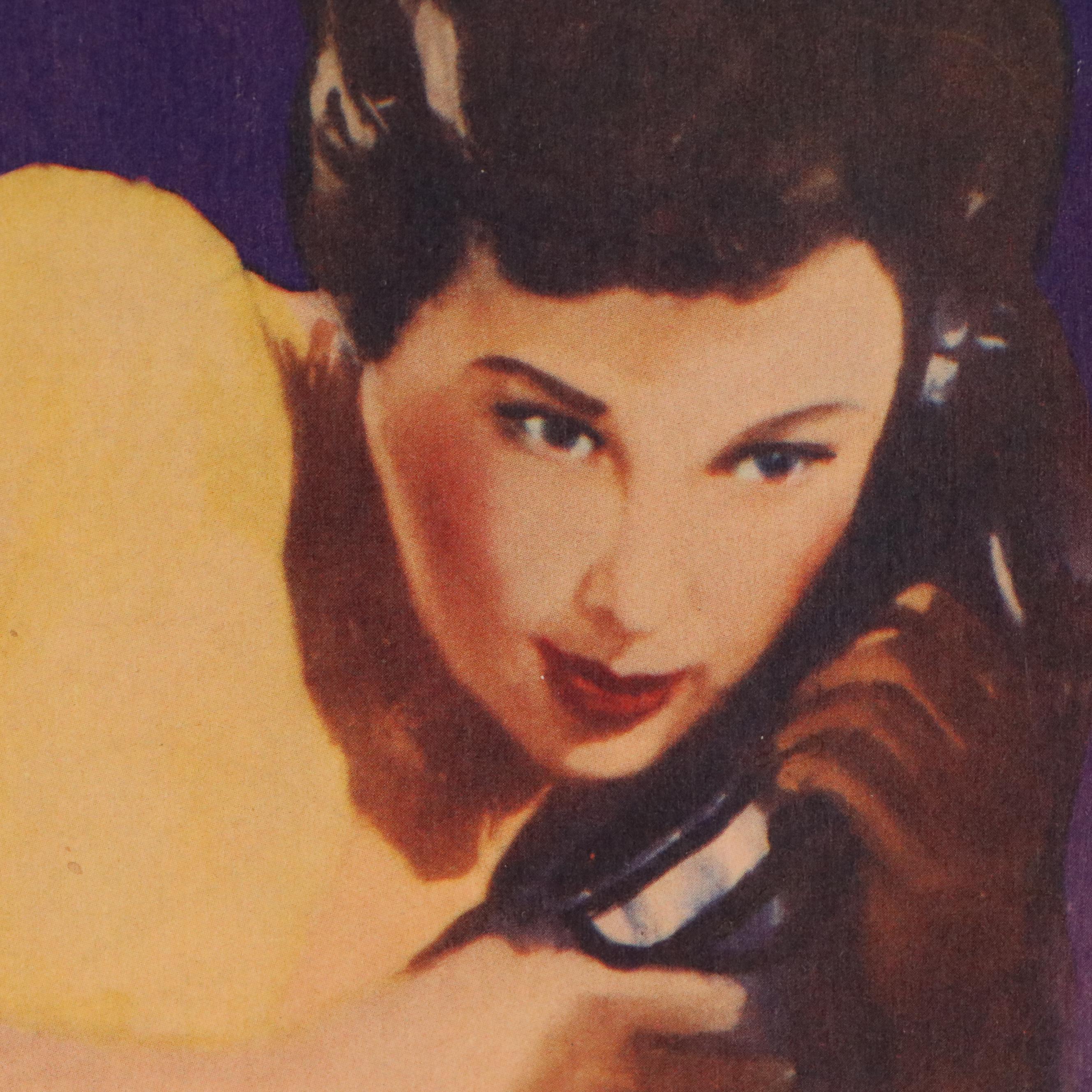 "Remains To Be Seen" Offset Lithograph Movie Poster, 1953