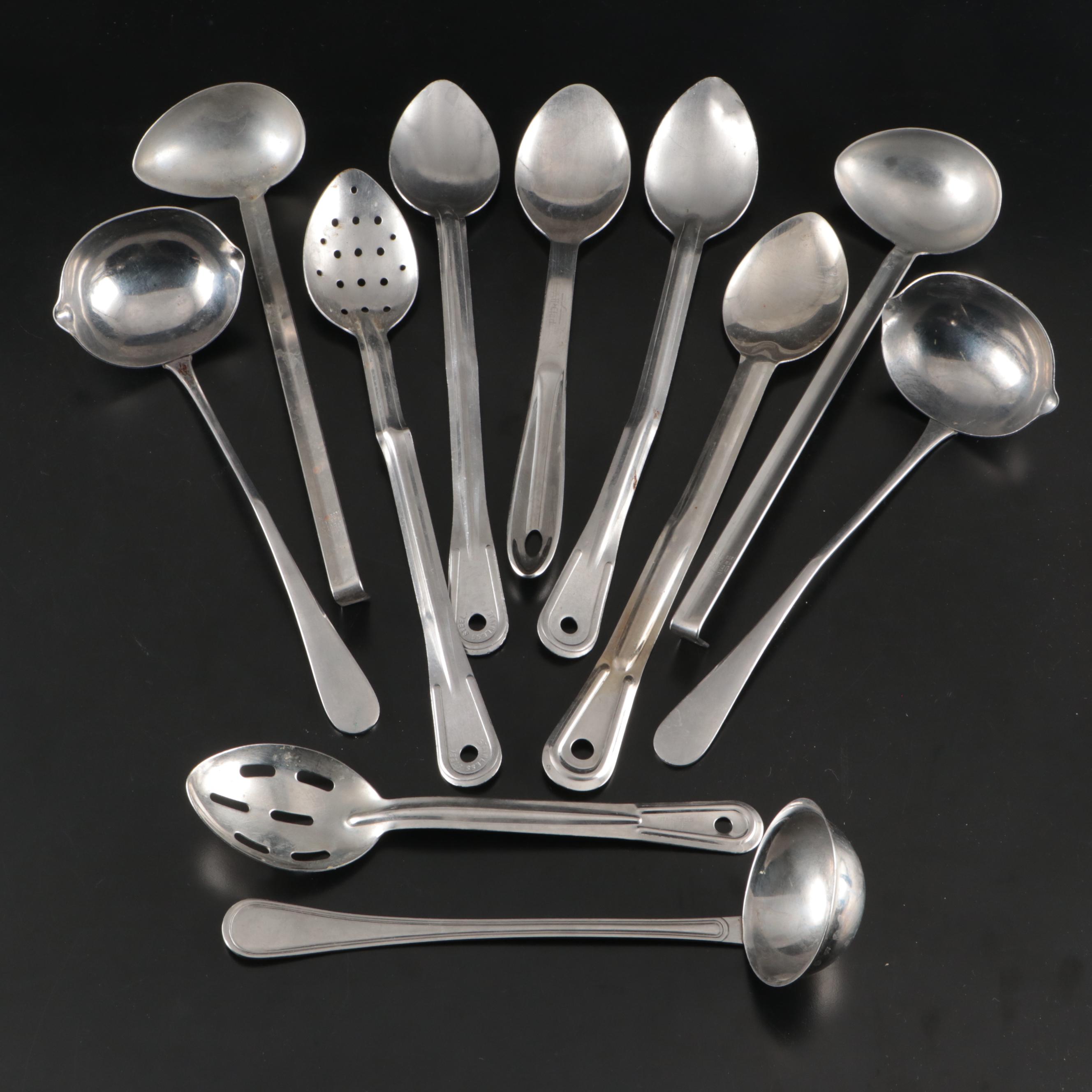 Commercial Grade Stainless Steel Ladles and Spoons