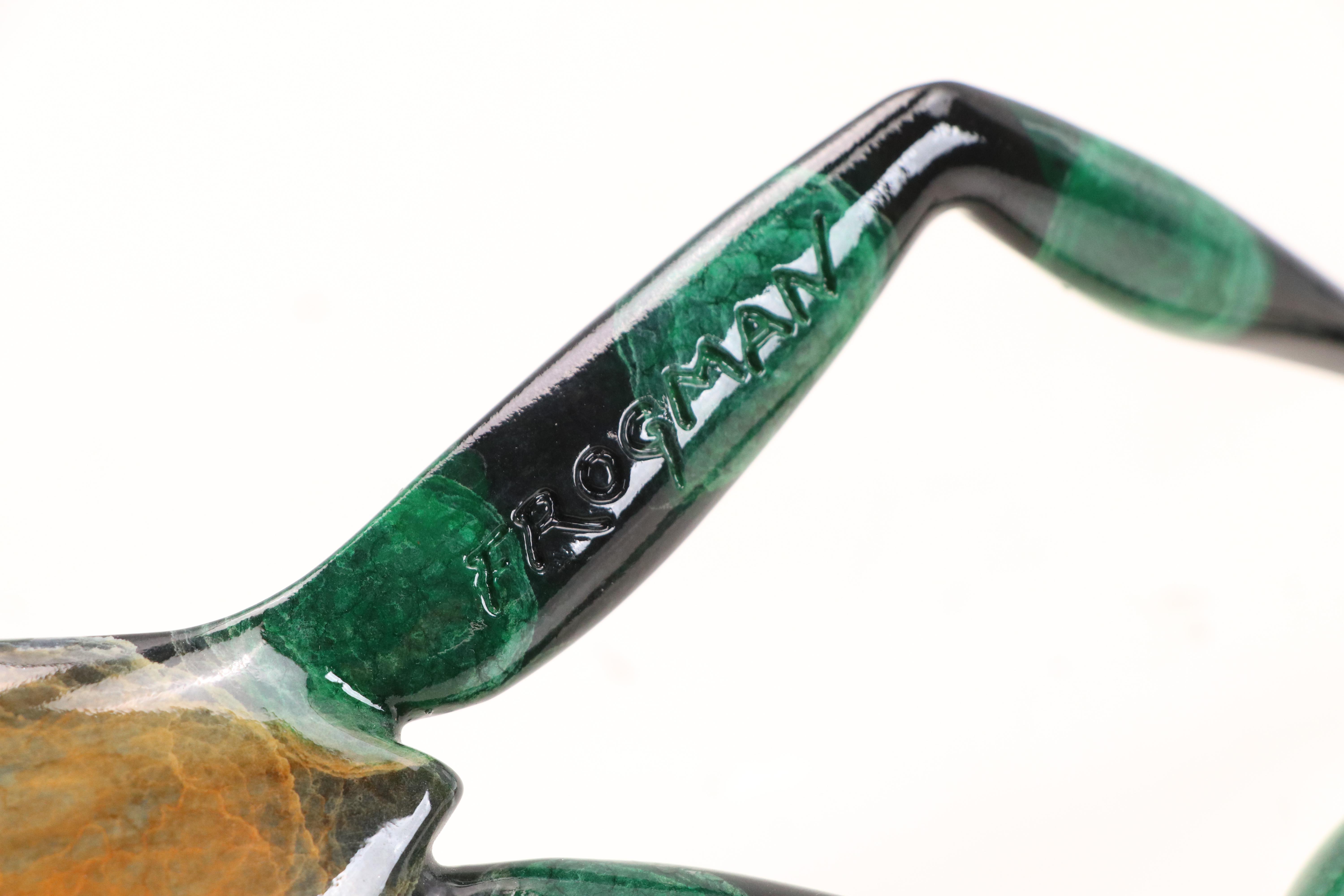 Tim "Frogman" Cotterill Enameled Bronze Frog, 1992