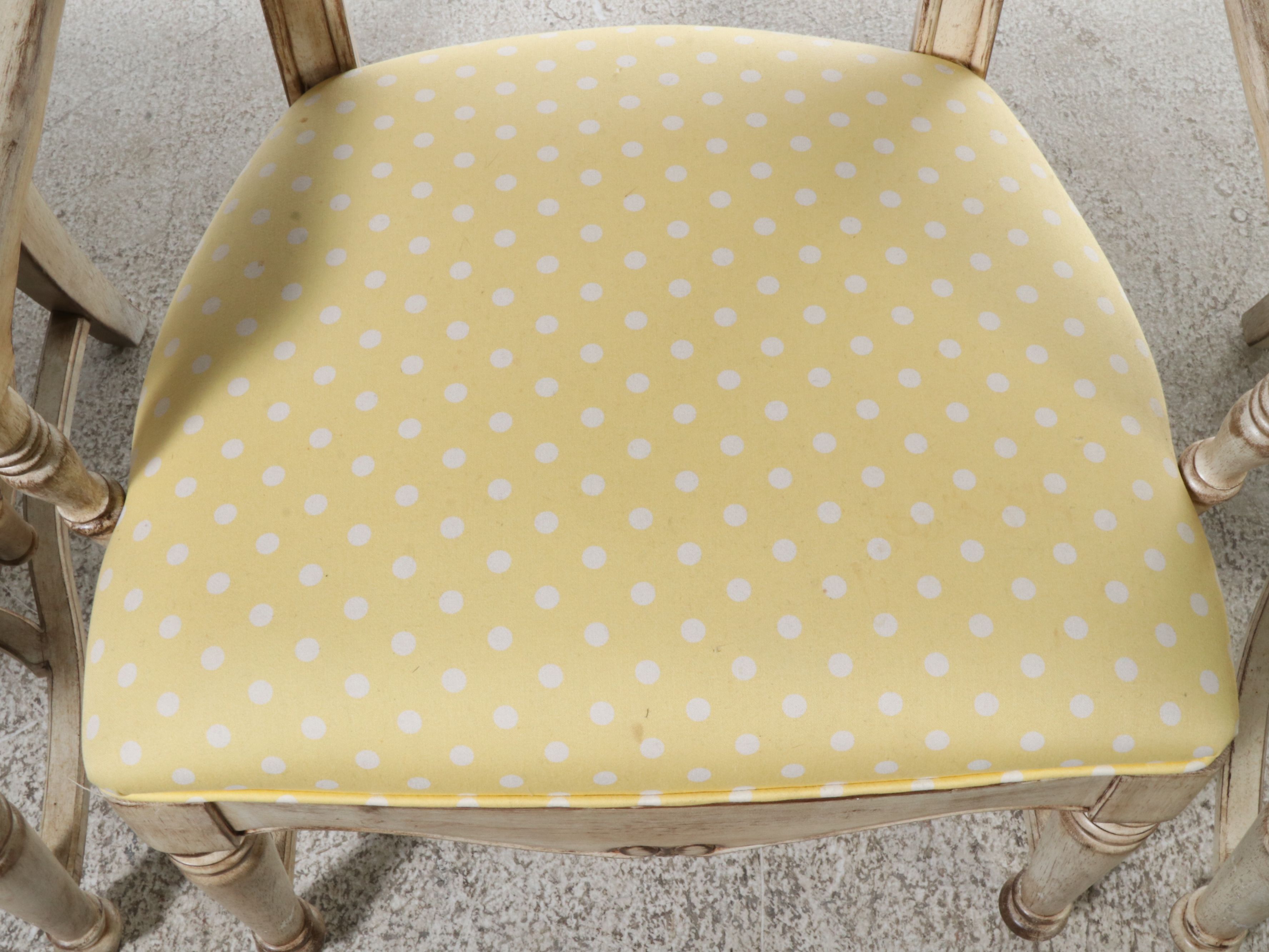 Set of Four Drexel-Heritage French Provincial Style Armchairs