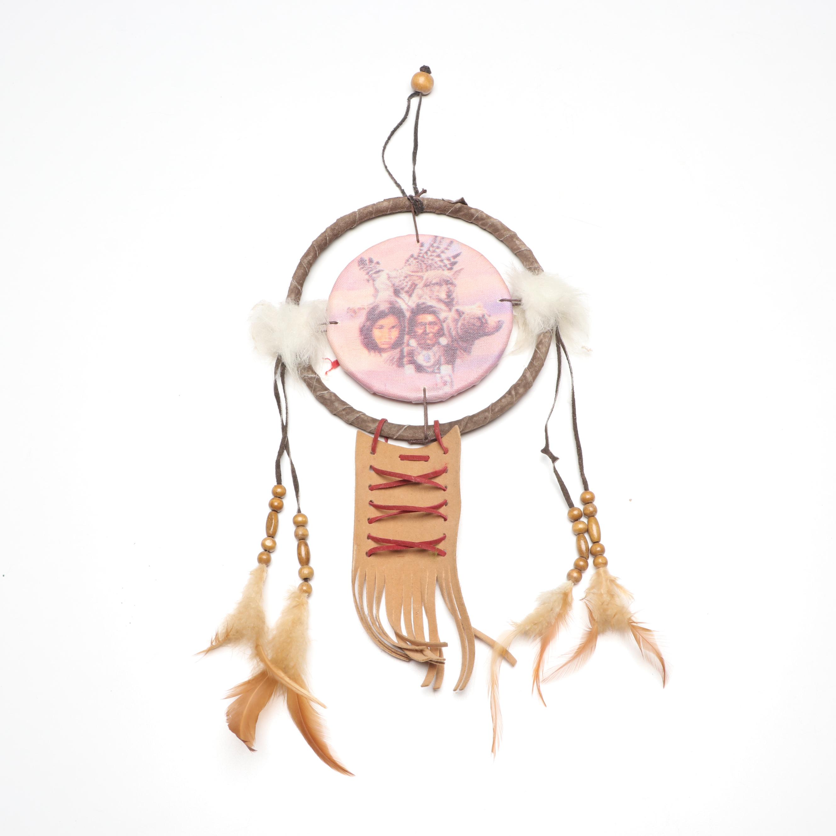 Native American Style Feathered Dream Catchers with Other Décor