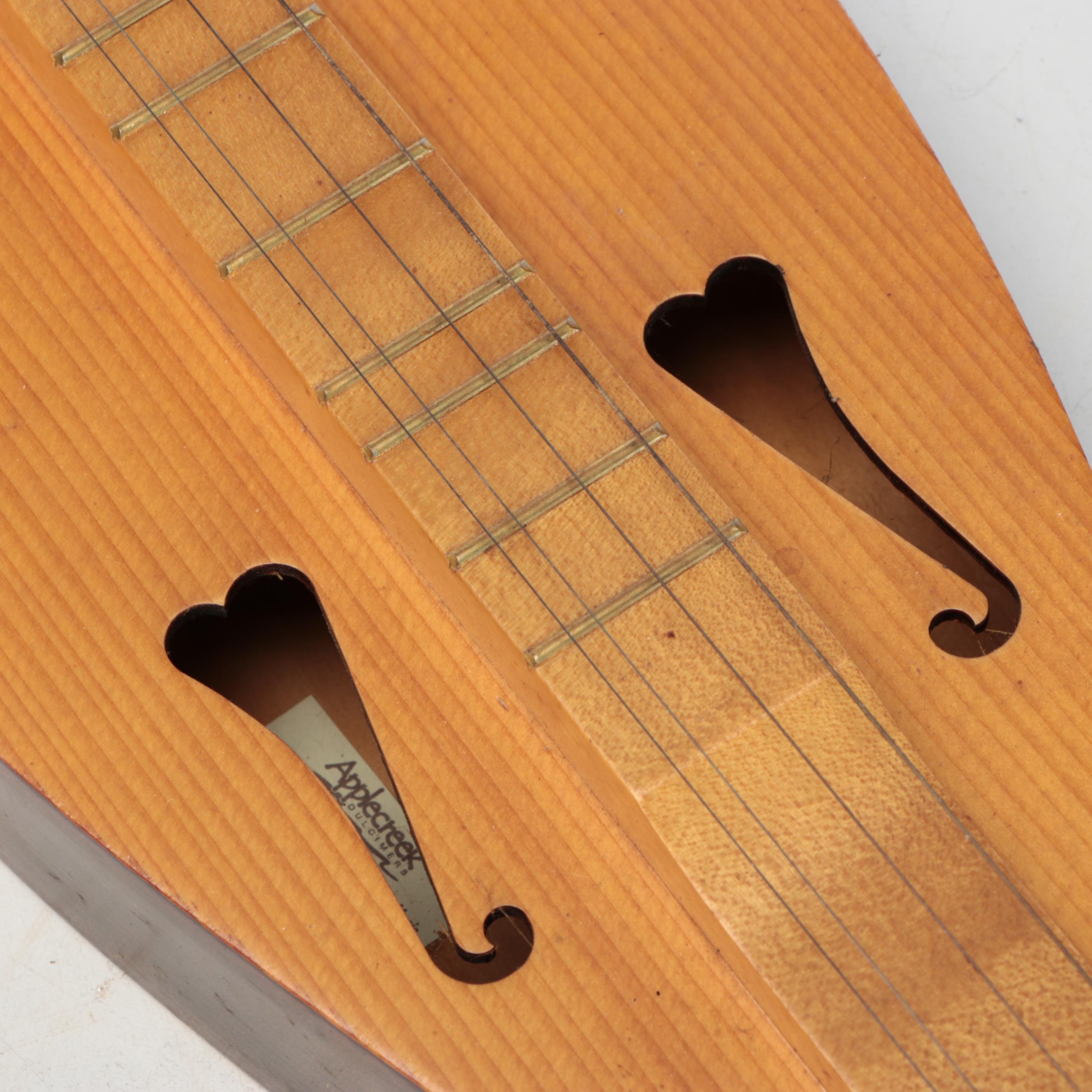 Applecreek Mountain and Walnut Valley Dulcimer Co. Wooden Dulcimers