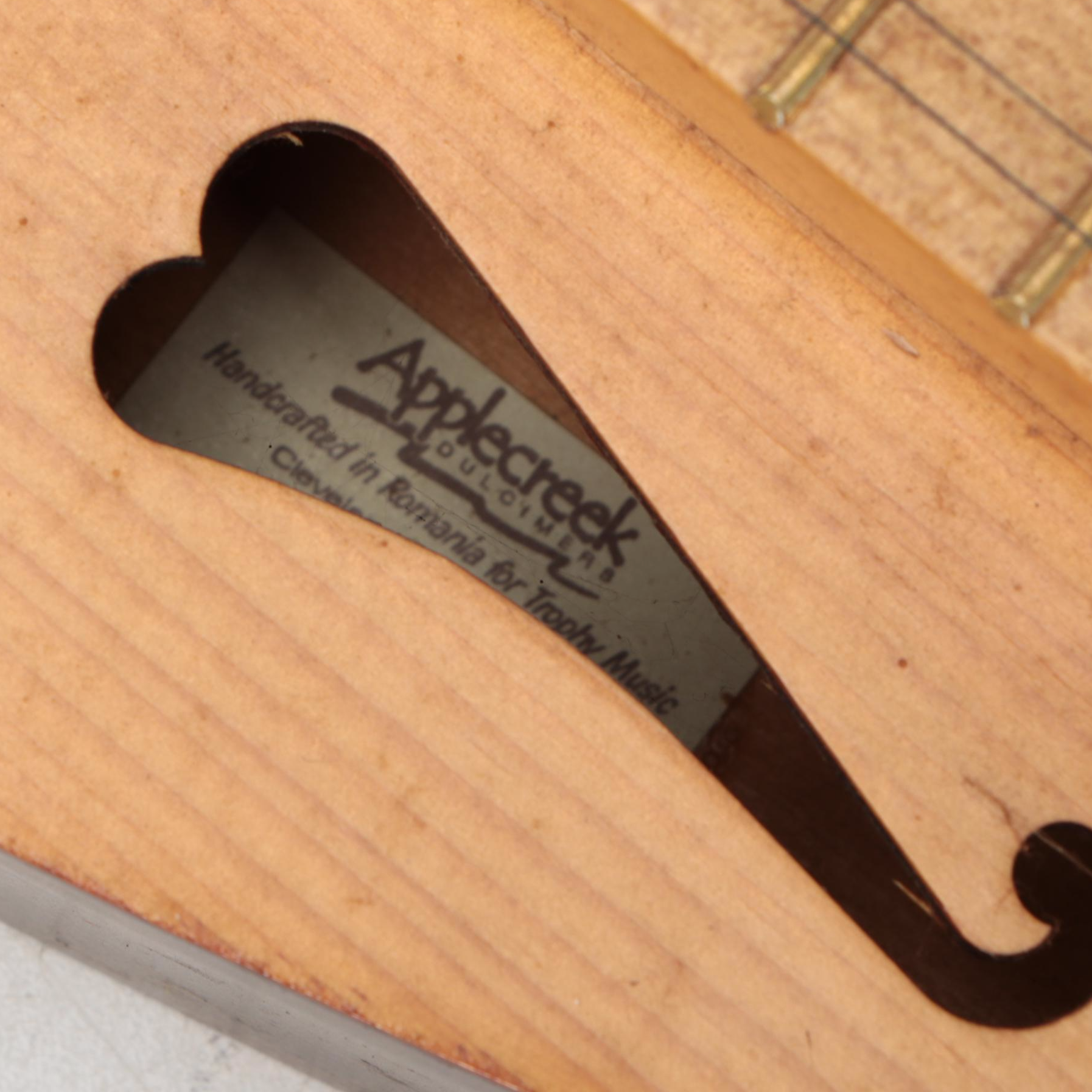 Applecreek Mountain and Walnut Valley Dulcimer Co. Wooden Dulcimers