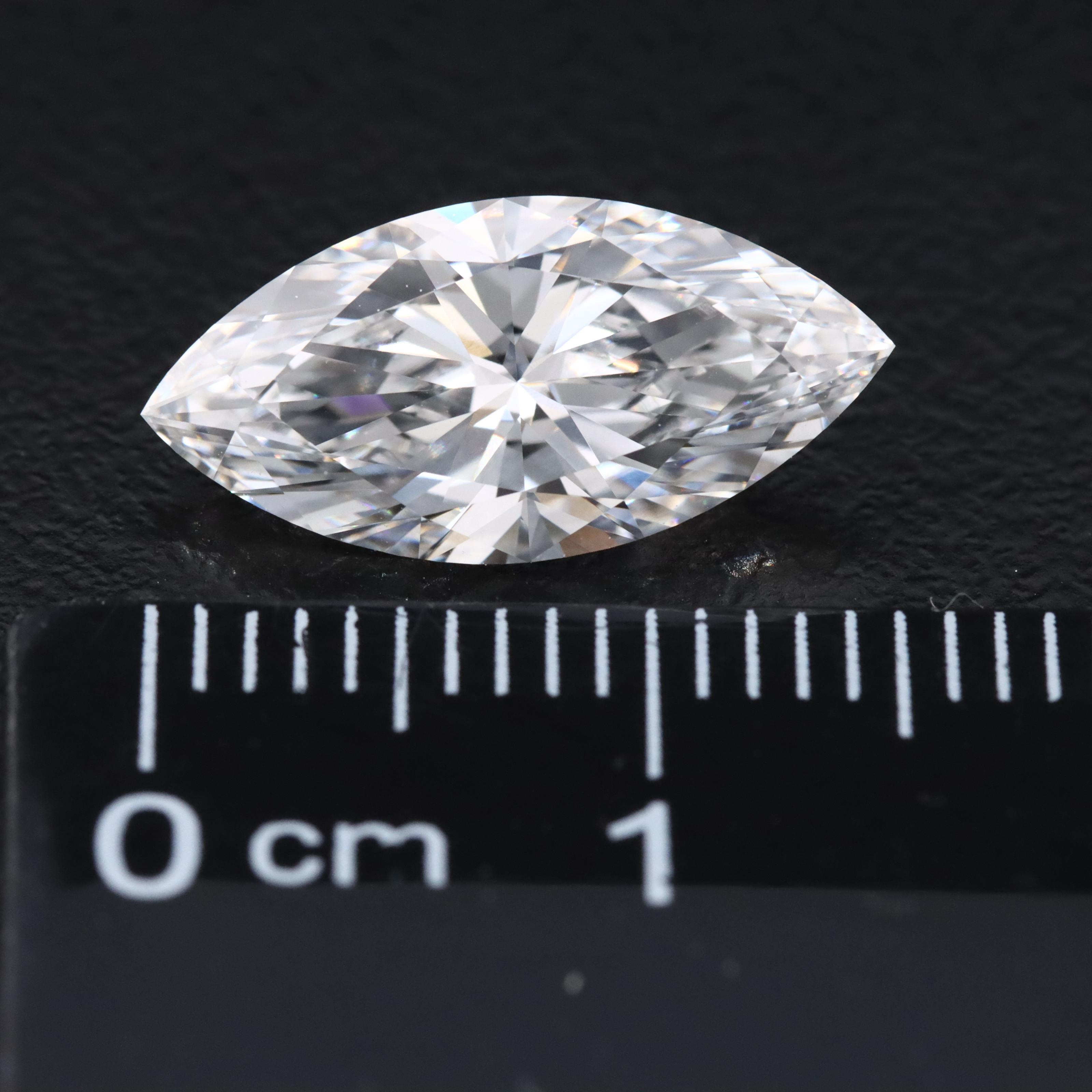 Loose 3.00 CT Lab Grown Diamond with IGI Report