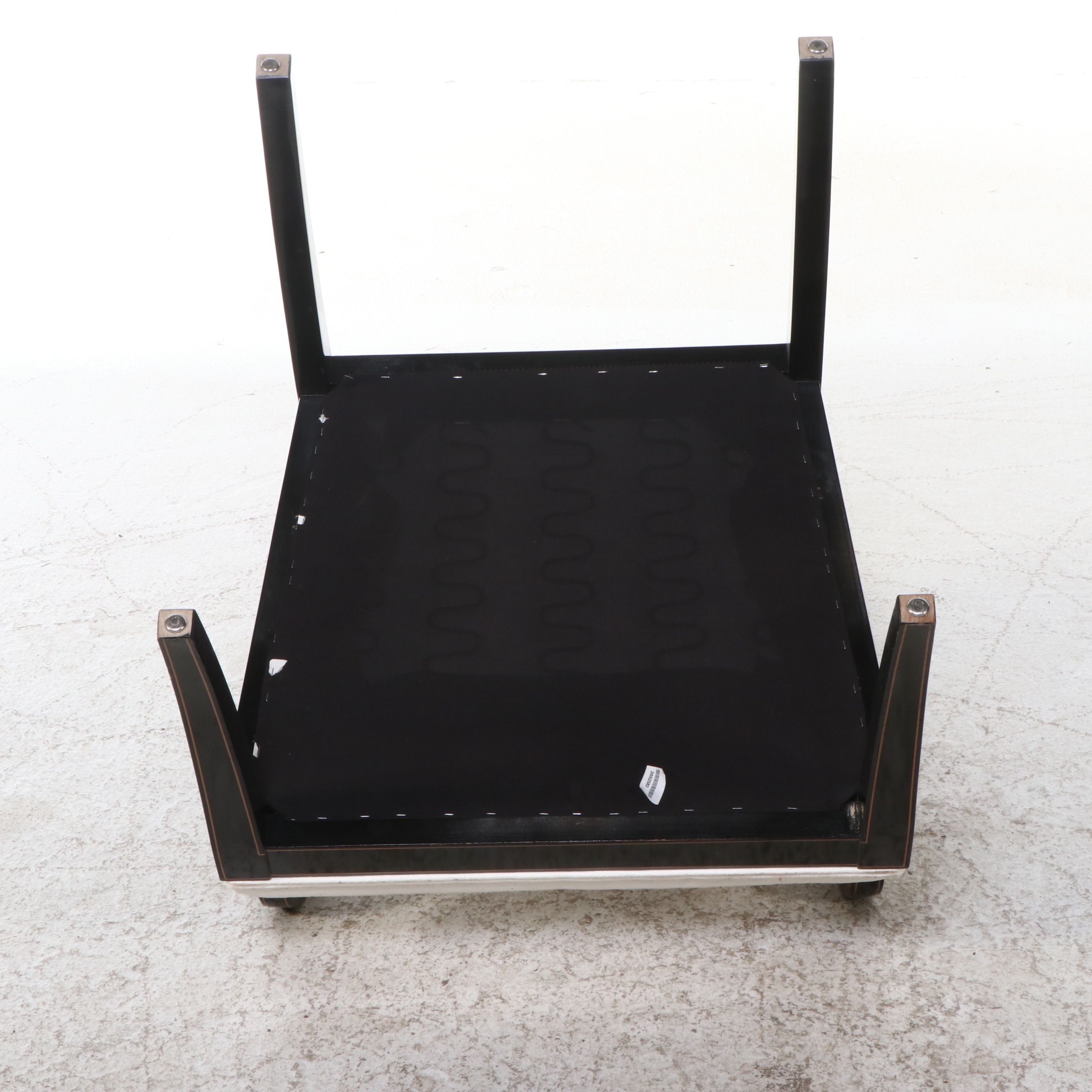 Set of Six Regency Style Lacquered Dining Chairs