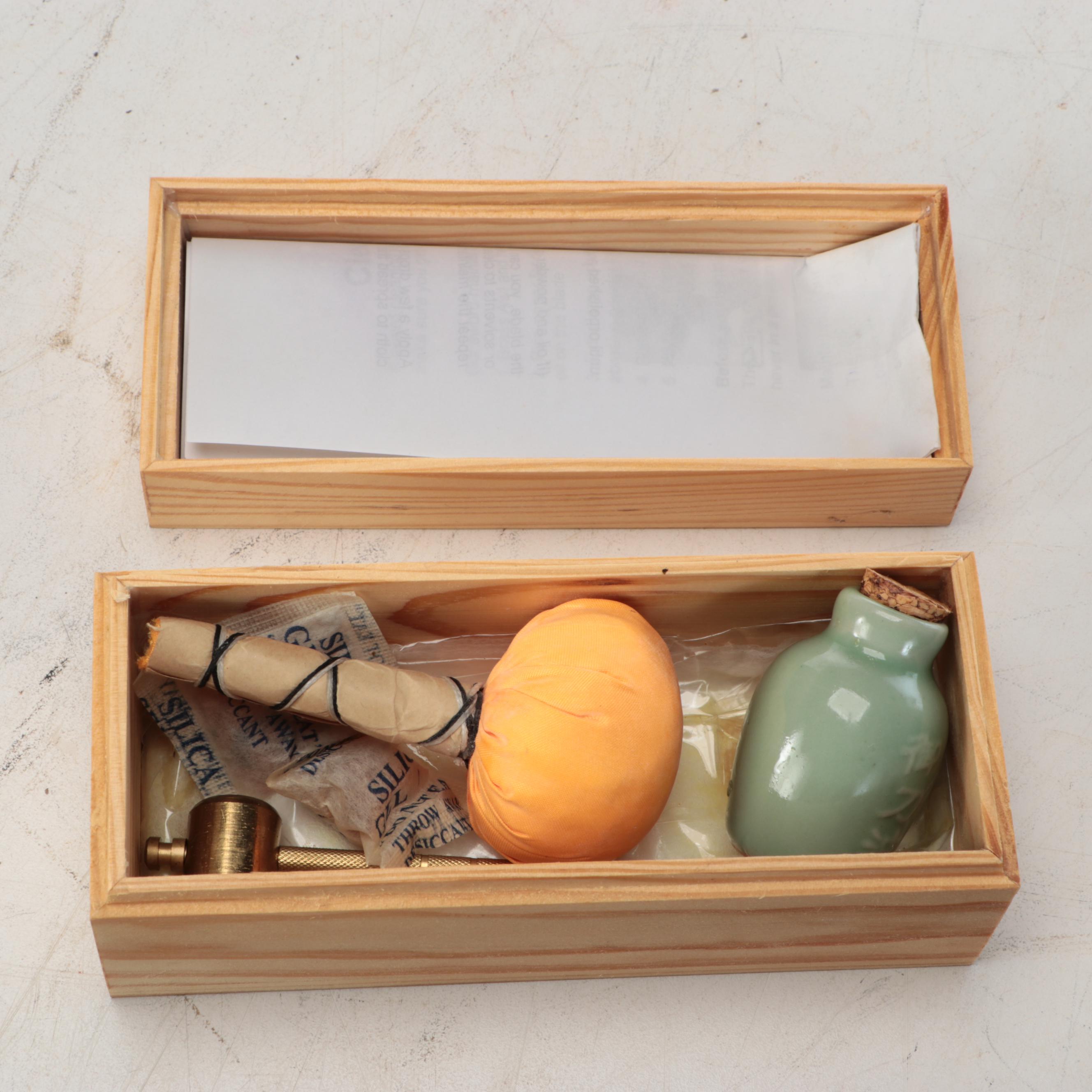 Japanese Katana with Presentation Box and Accessories