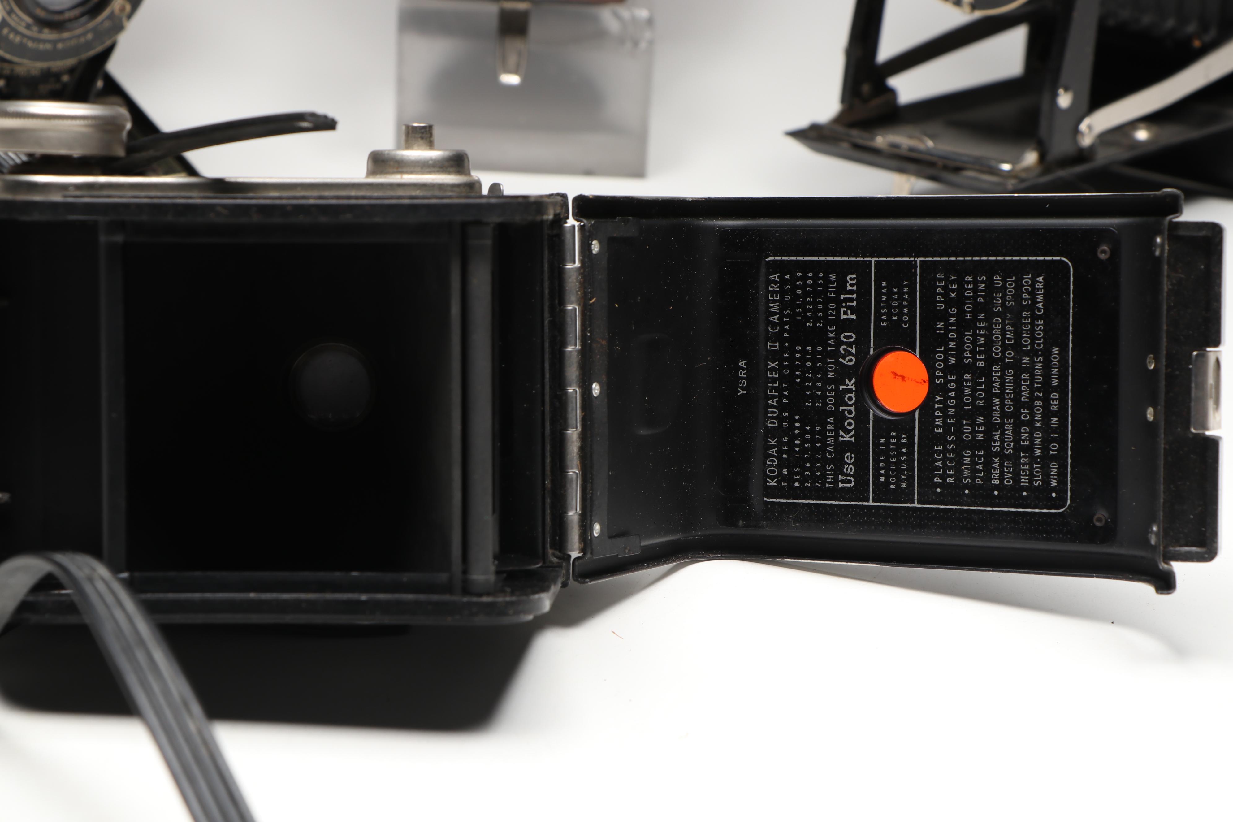 Kodak Pocket, Canon AE-1, Minolta X-570, and More SLR, Box, and Movie Cameras