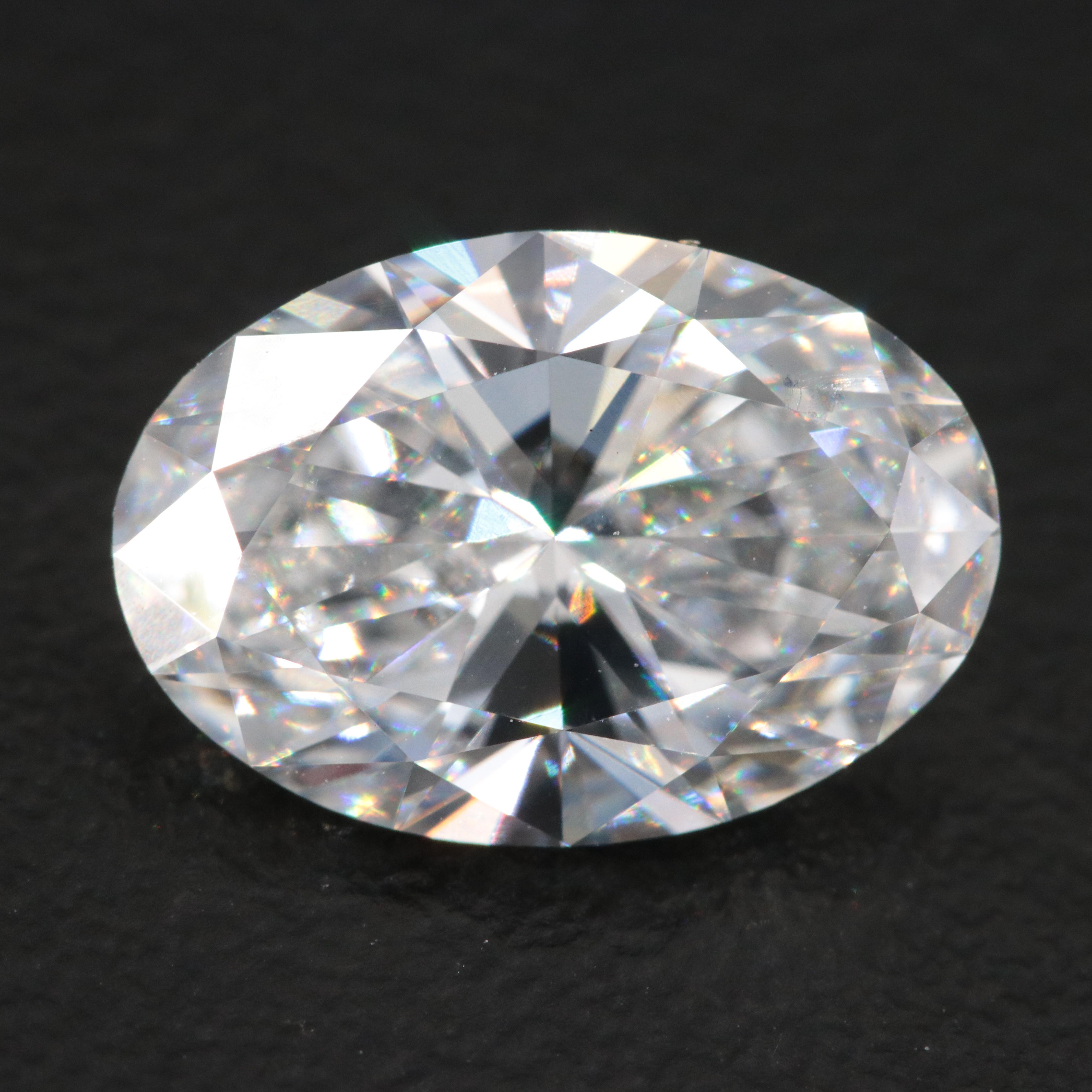 Loose 3.00 CT Lab Grown Diamond with IGI Report