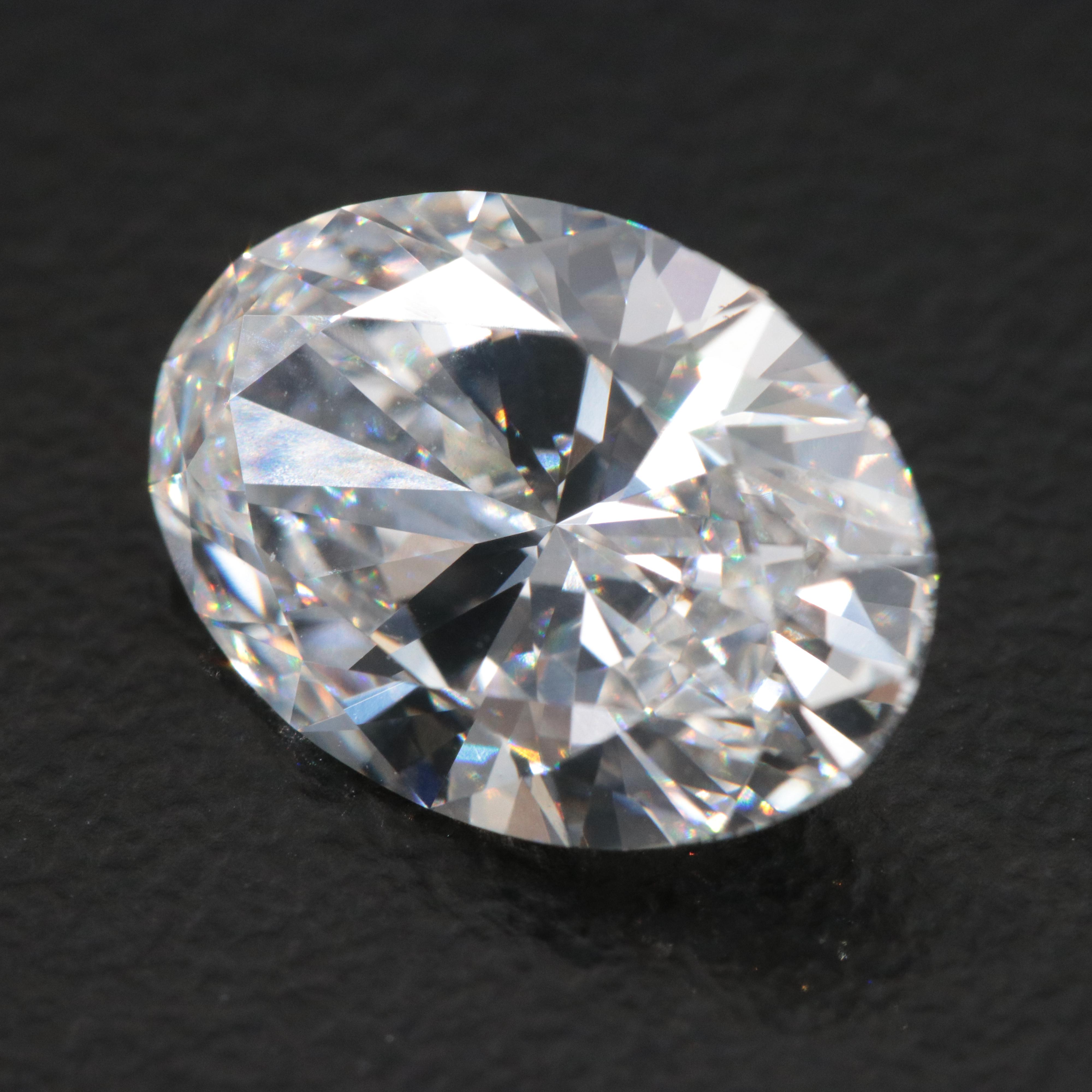 Loose 3.00 CT Lab Grown Diamond with IGI Report