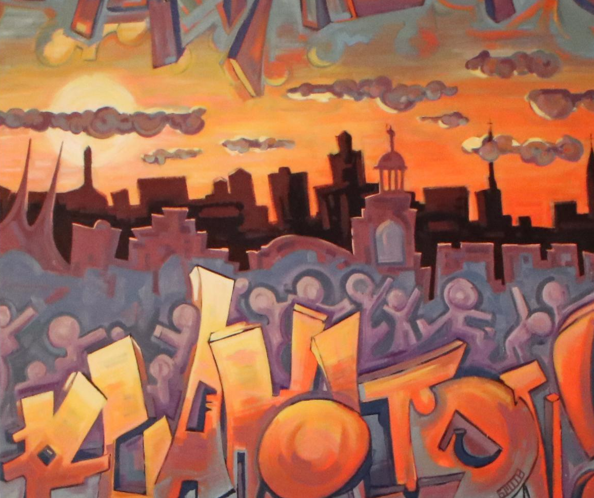 Stephen Smith Digital Print "Hamilton Rising," 21st Century