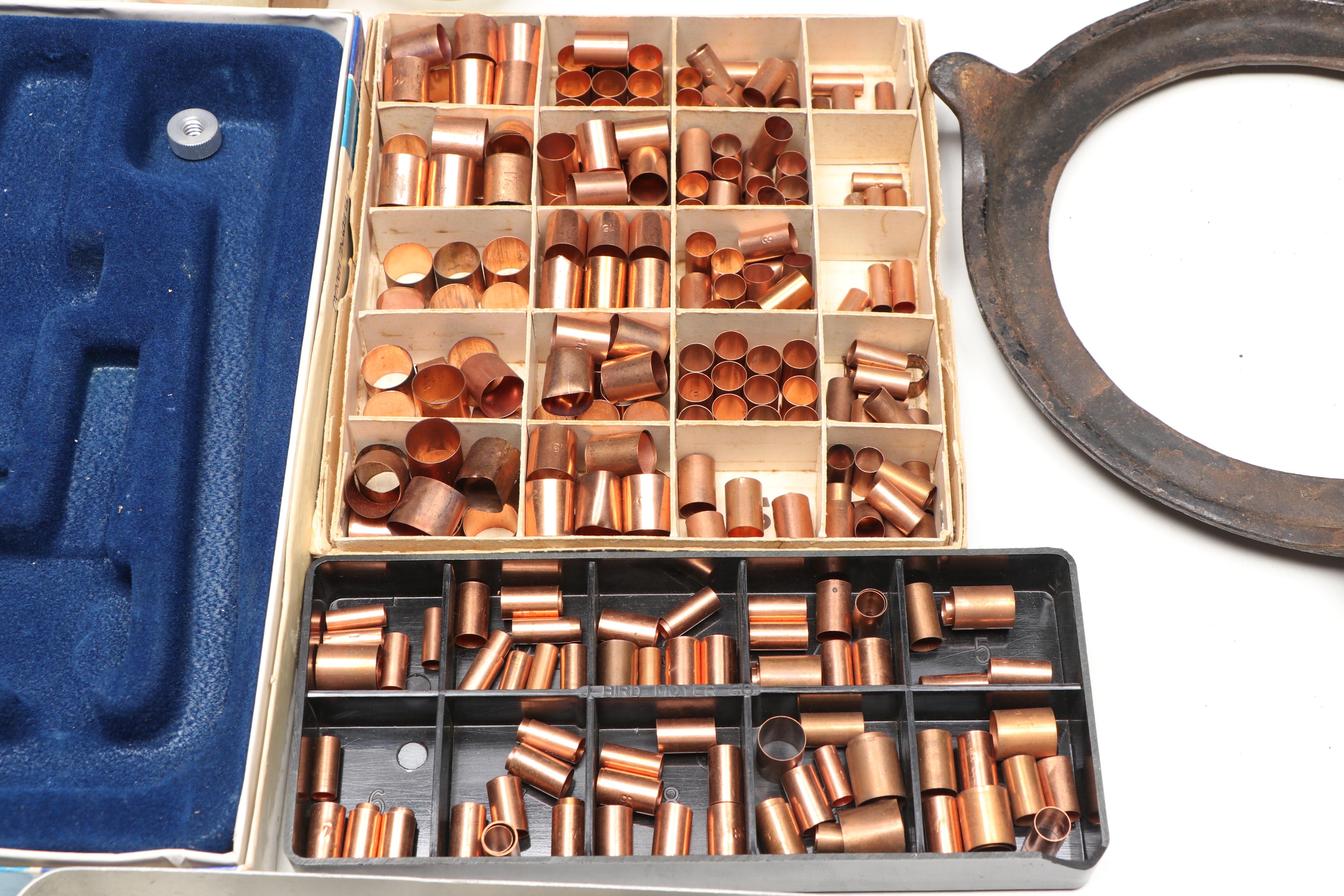 Hanau Engineering Co. Alcohol Torch with Copper Bands and More Dental Equipment