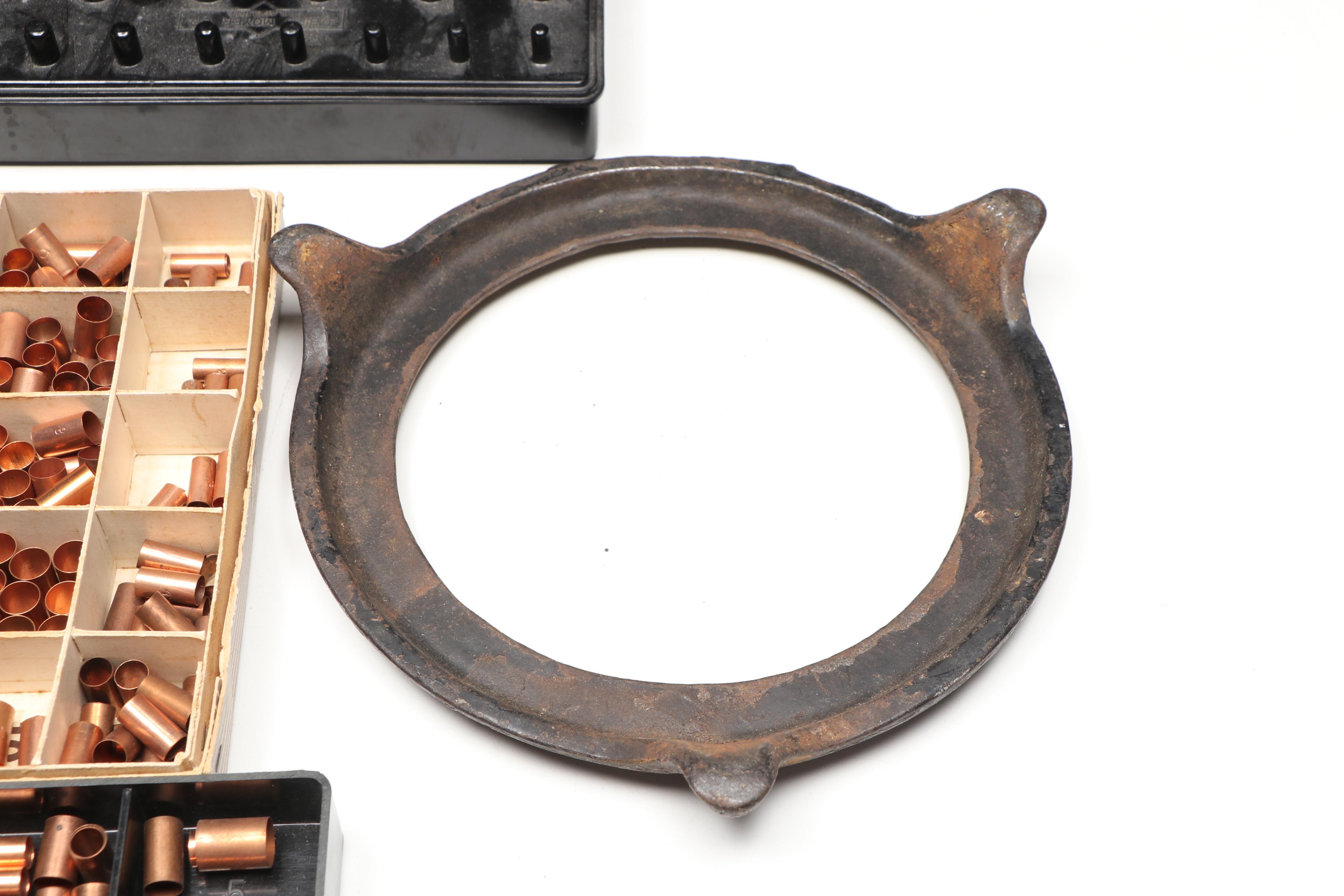 Hanau Engineering Co. Alcohol Torch with Copper Bands and More Dental Equipment