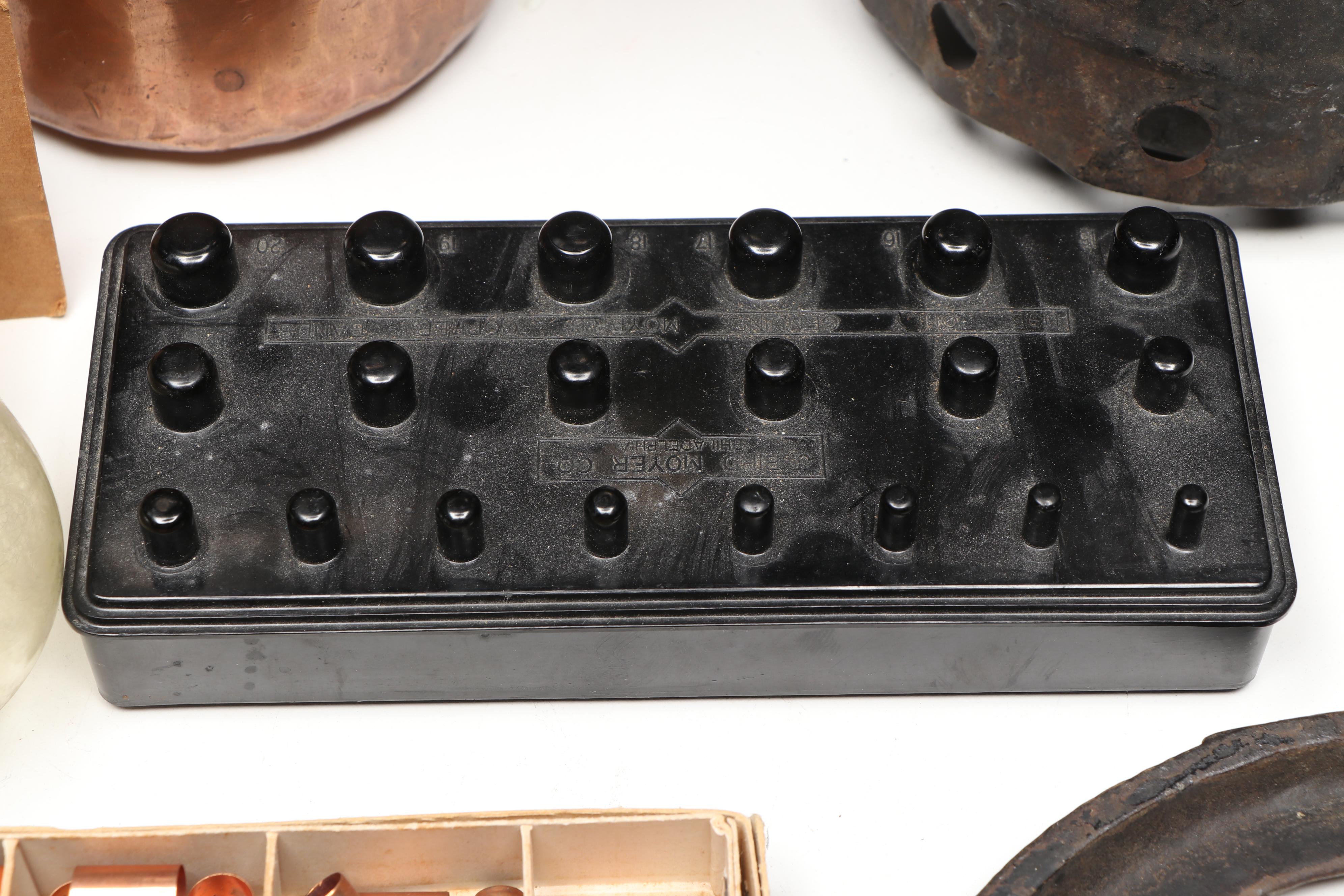 Hanau Engineering Co. Alcohol Torch with Copper Bands and More Dental Equipment