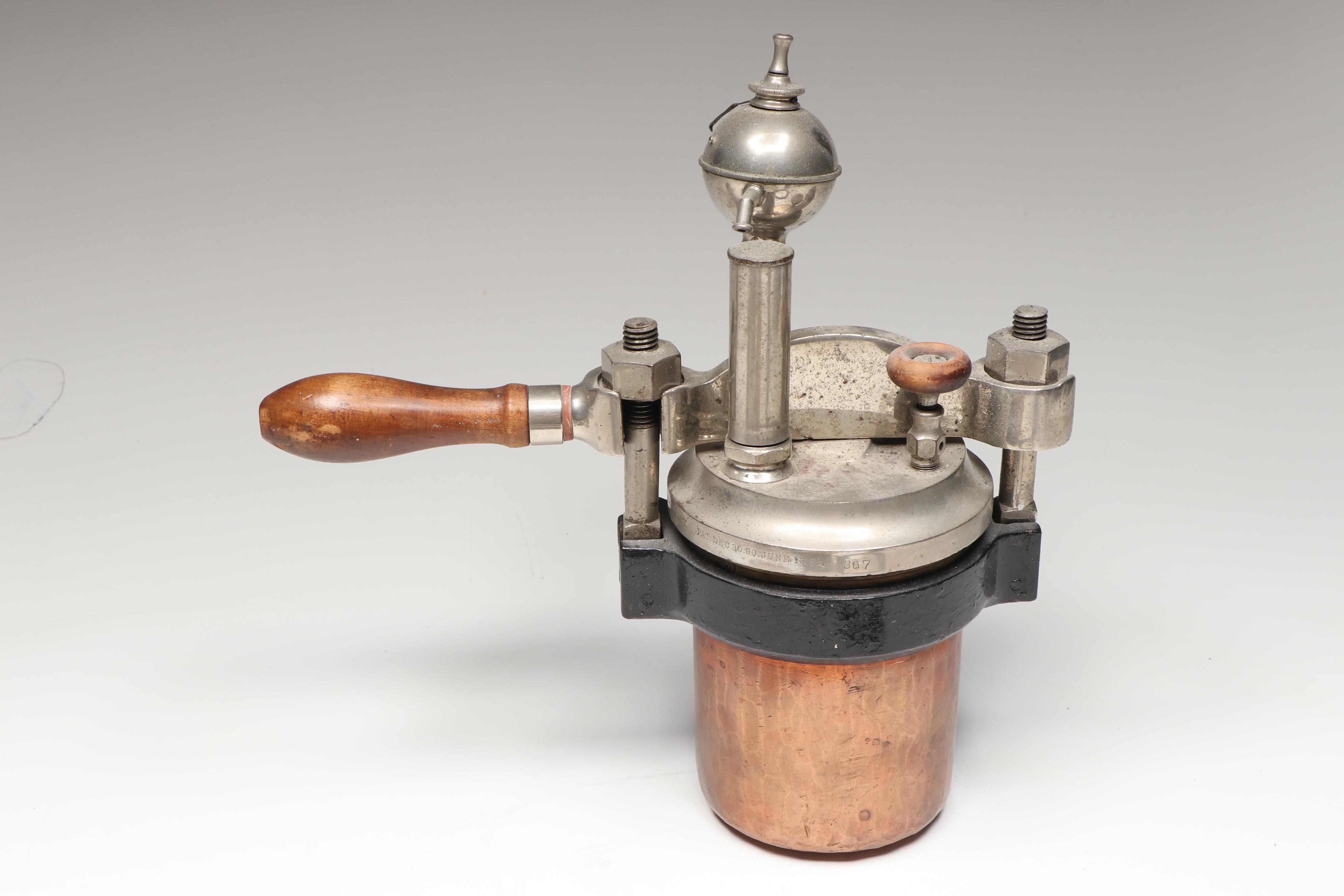 Hanau Engineering Co. Alcohol Torch with Copper Bands and More Dental Equipment