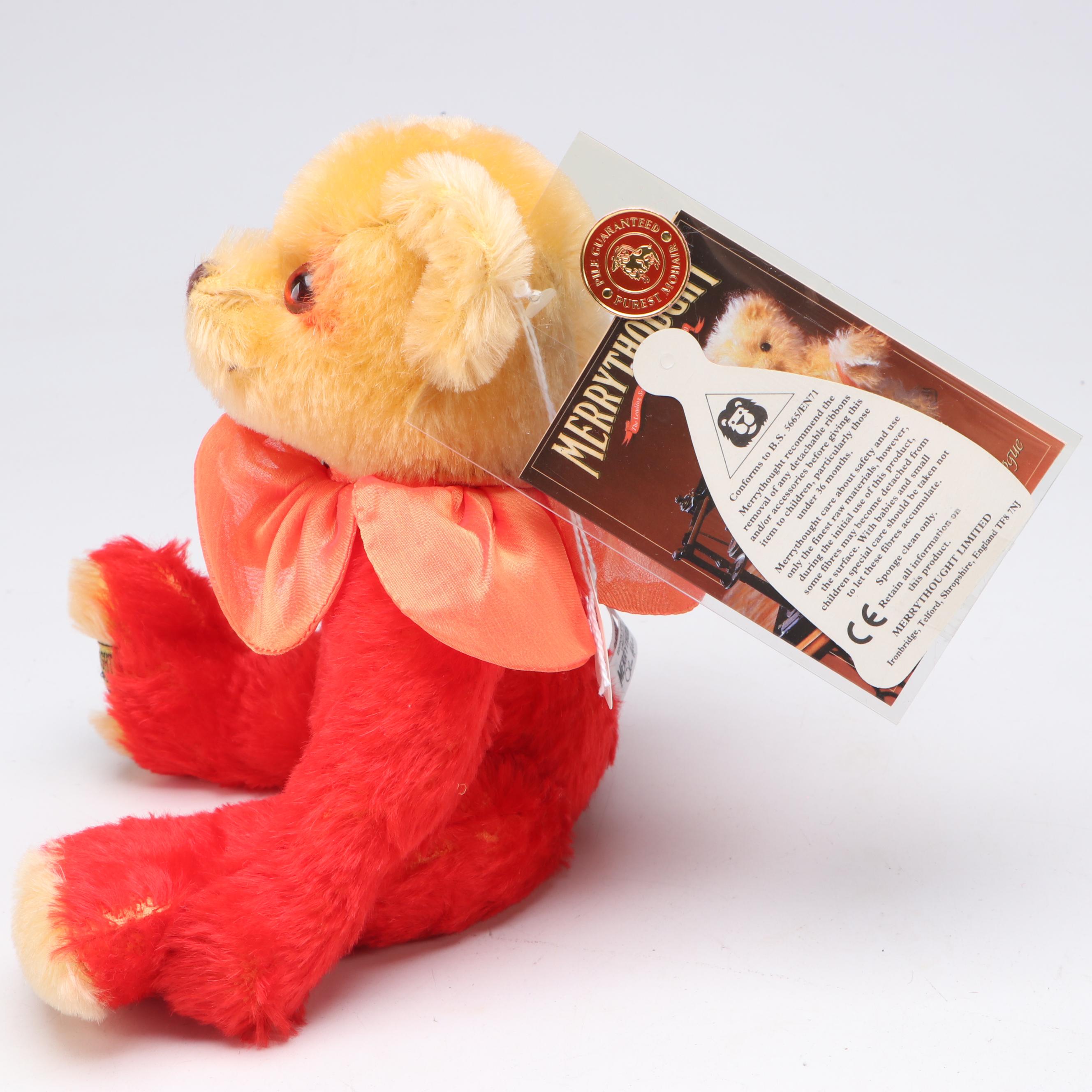 Merrythought Limited Edition "Ember the Fire Bear" and Other Teddy Bear