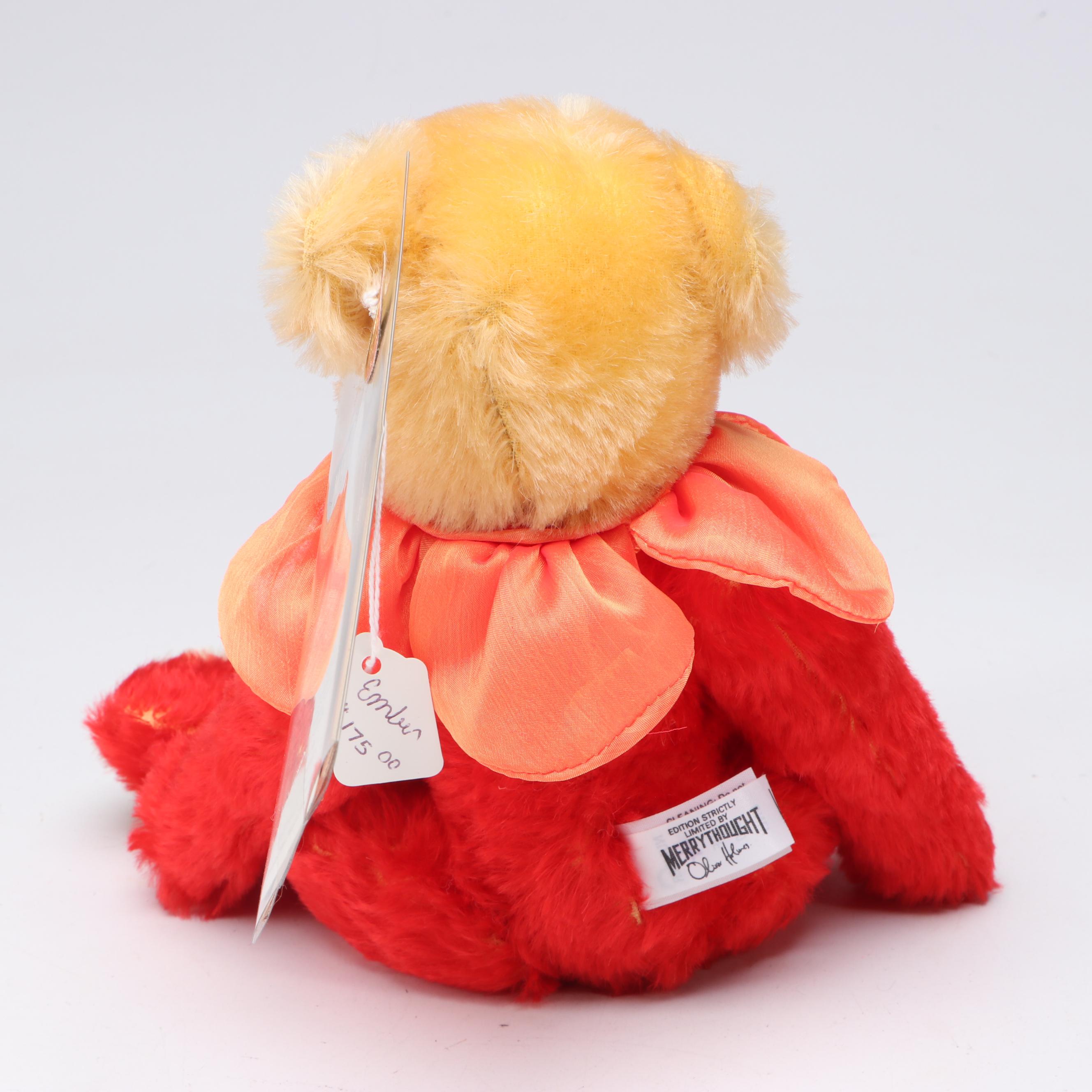Merrythought Limited Edition "Ember the Fire Bear" and Other Teddy Bear