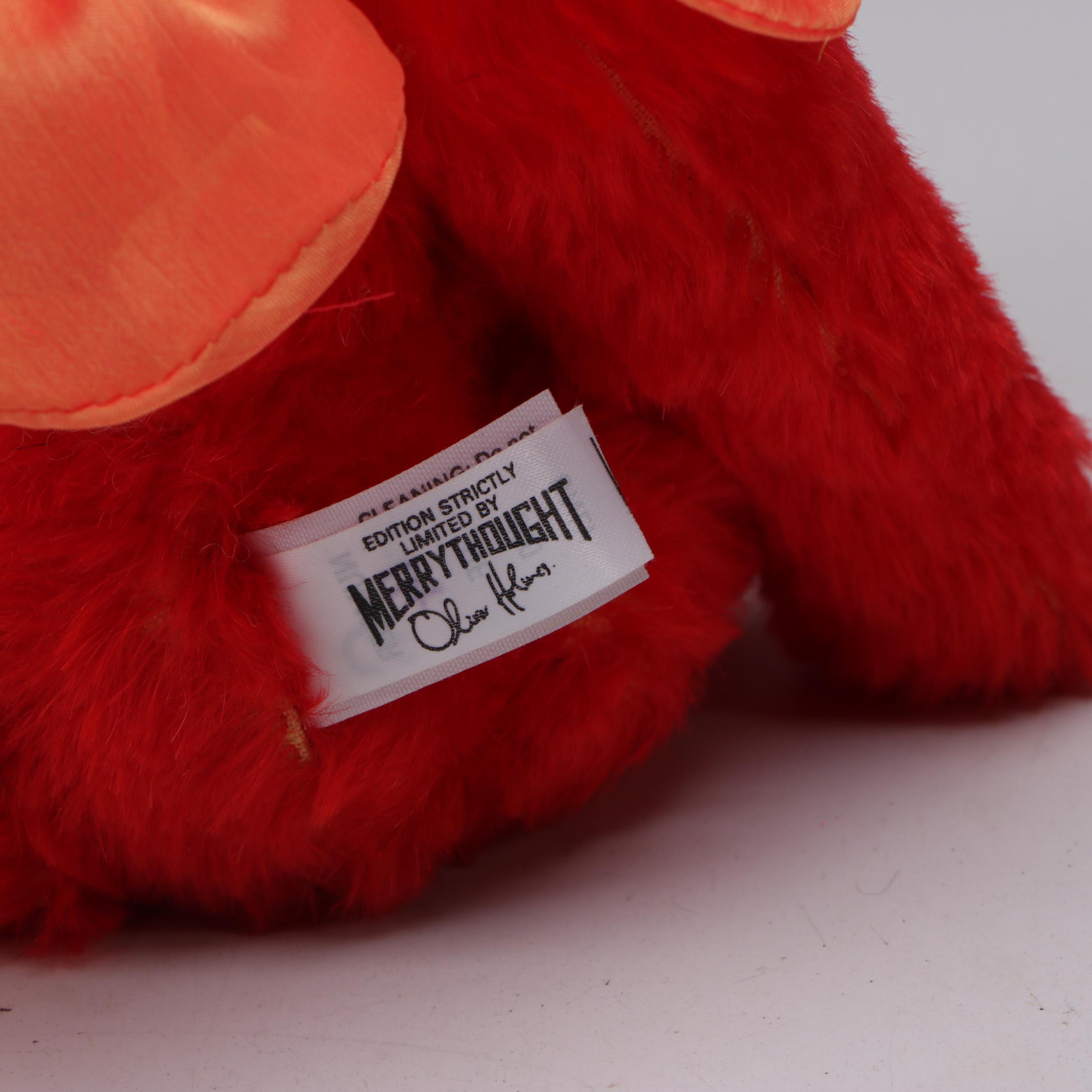 Merrythought Limited Edition "Ember the Fire Bear" and Other Teddy Bear