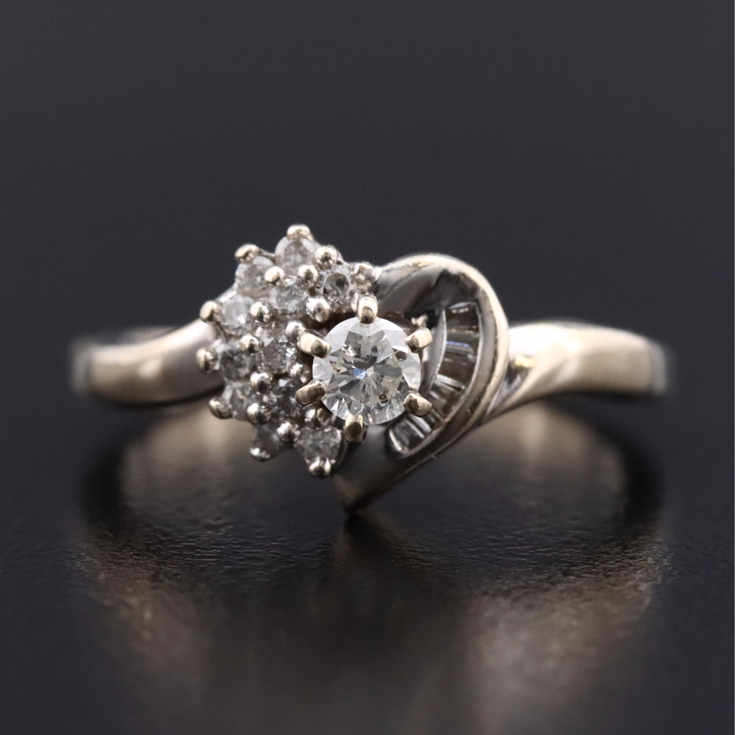 14K 0.29 CTW Diamond Ring