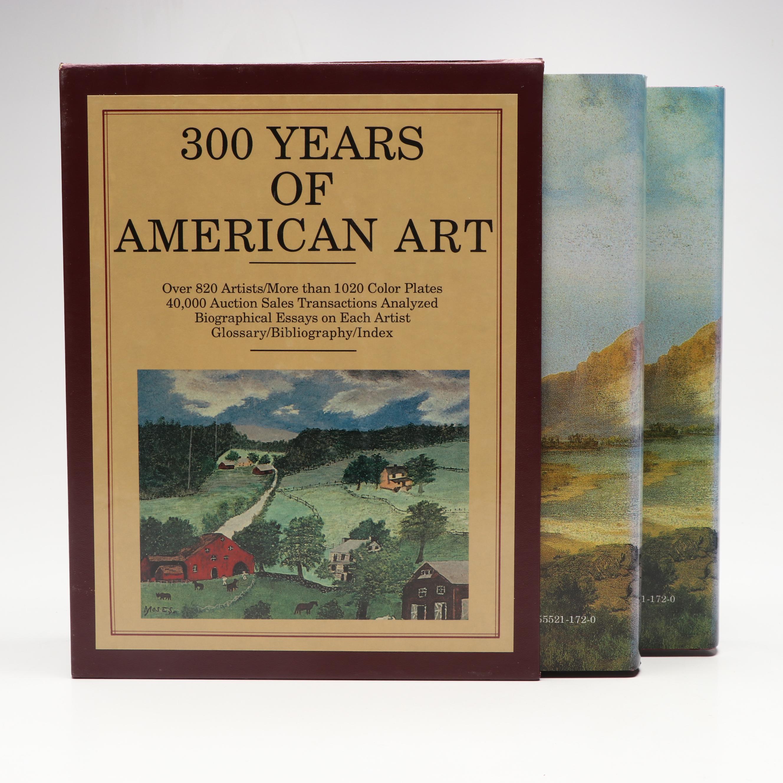 First Edition "Frank Lloyd Wright: The Masterworks" with More American Art Books