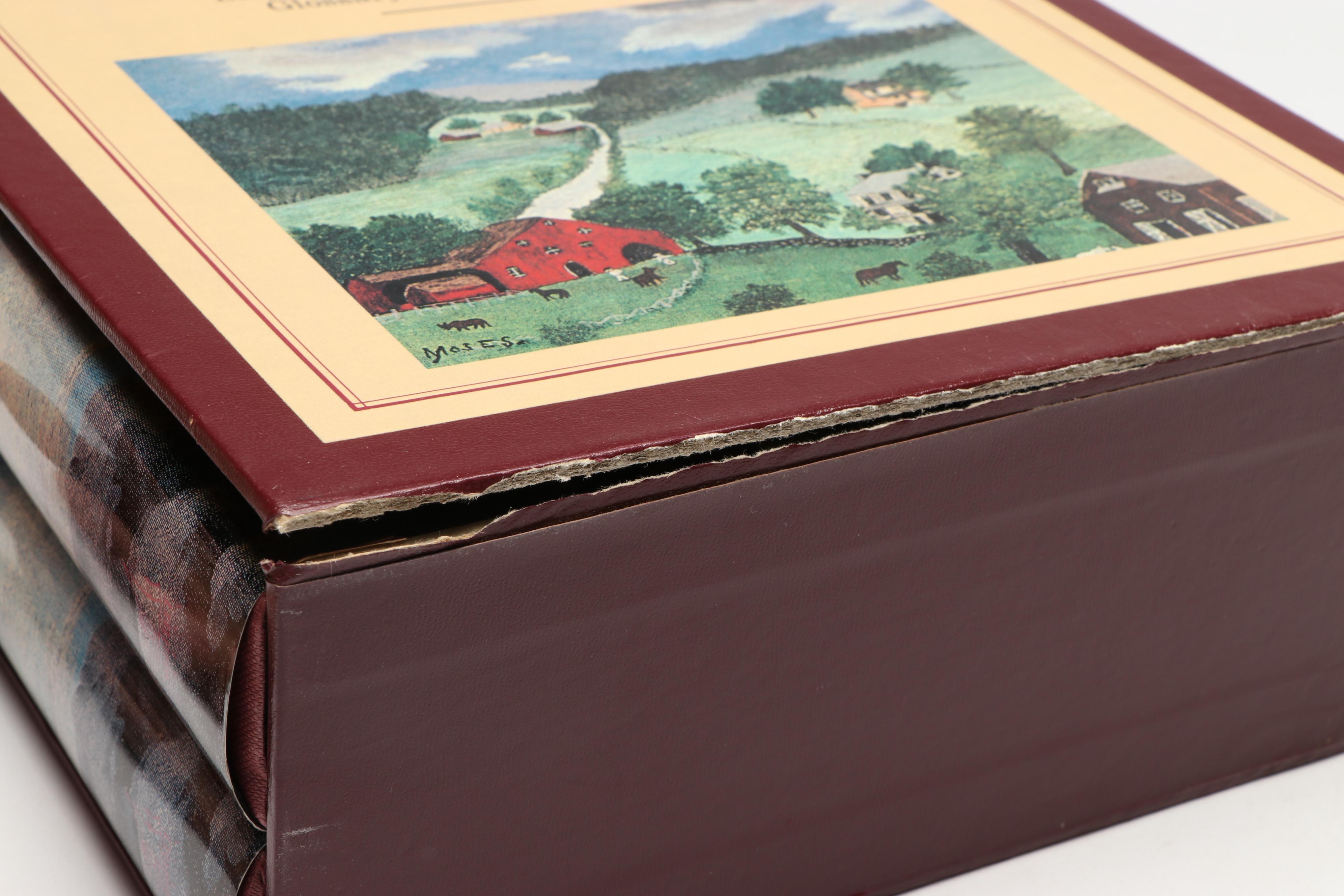 First Edition "Frank Lloyd Wright: The Masterworks" with More American Art Books