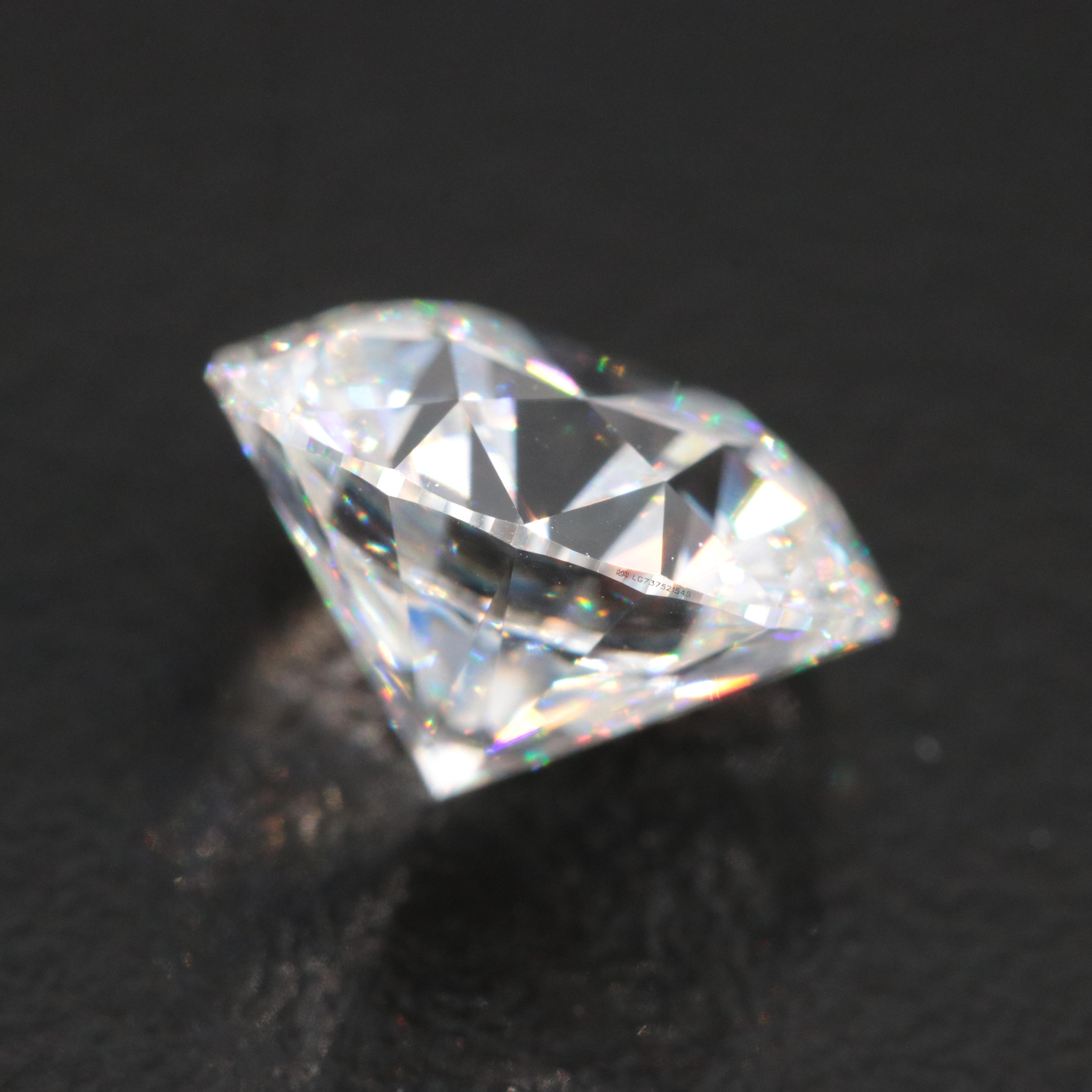 Loose 3.50 CT Lab Grown Diamond with IGI Report