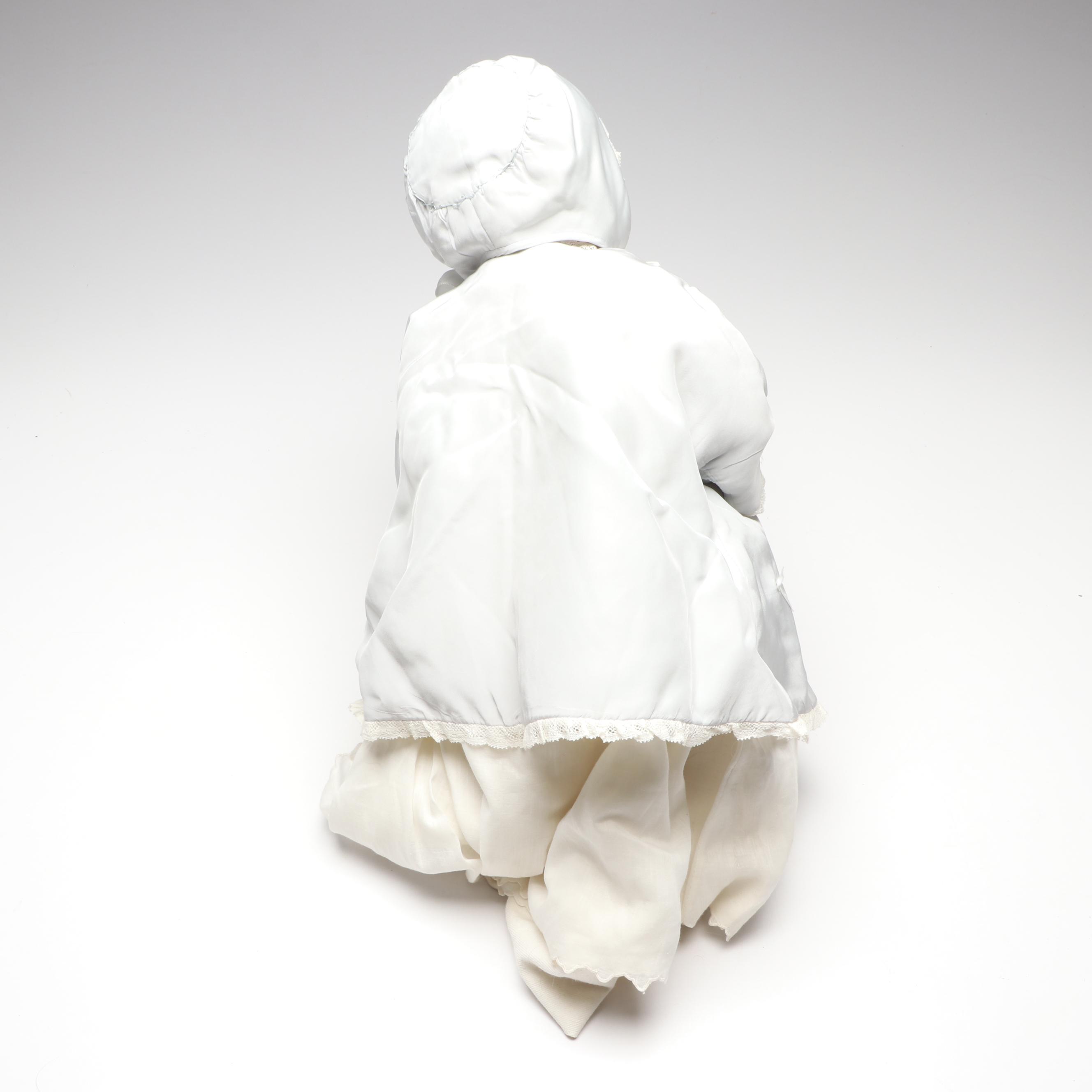 K Star R 122 Bisque Head Tremble Tongue Toddler Doll On Composition Body