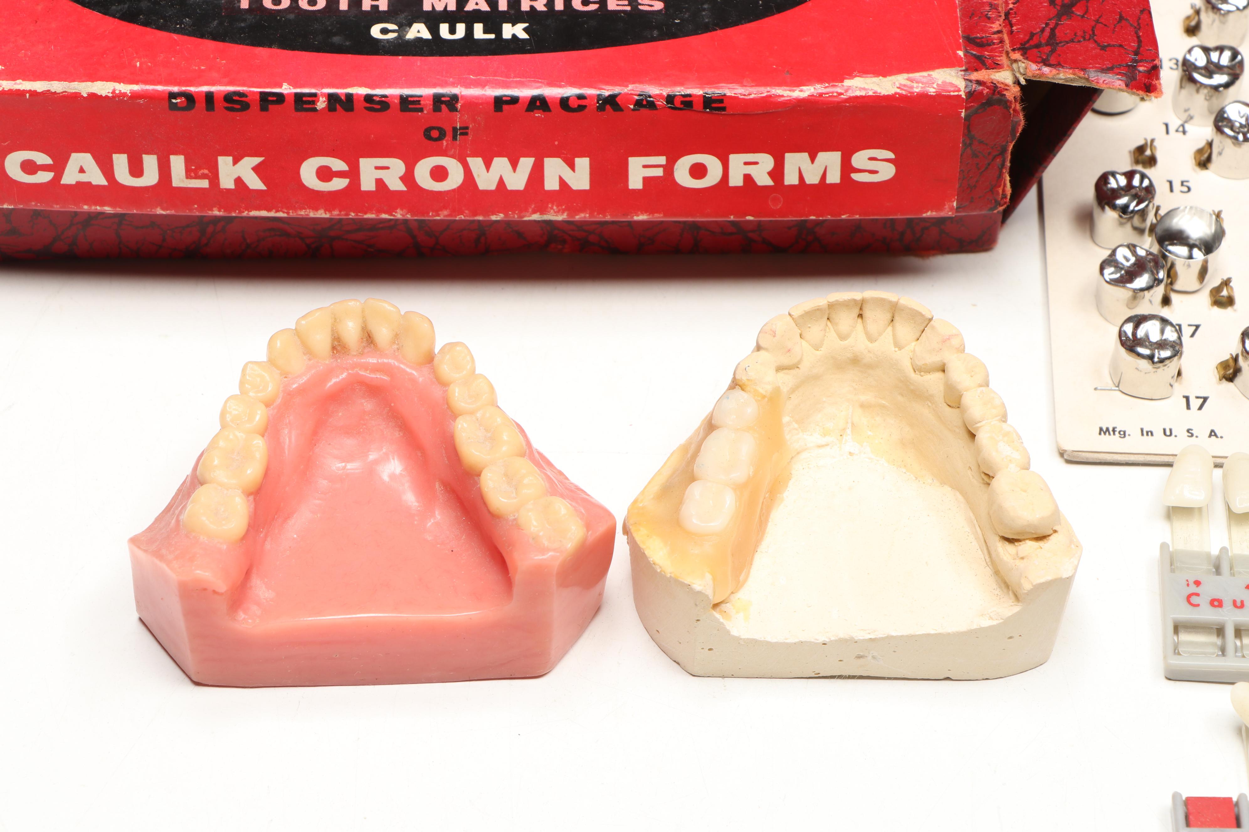 Liechtenstein Tooth Shade Guides with Masel Stainless Crowns, More Dental Tools