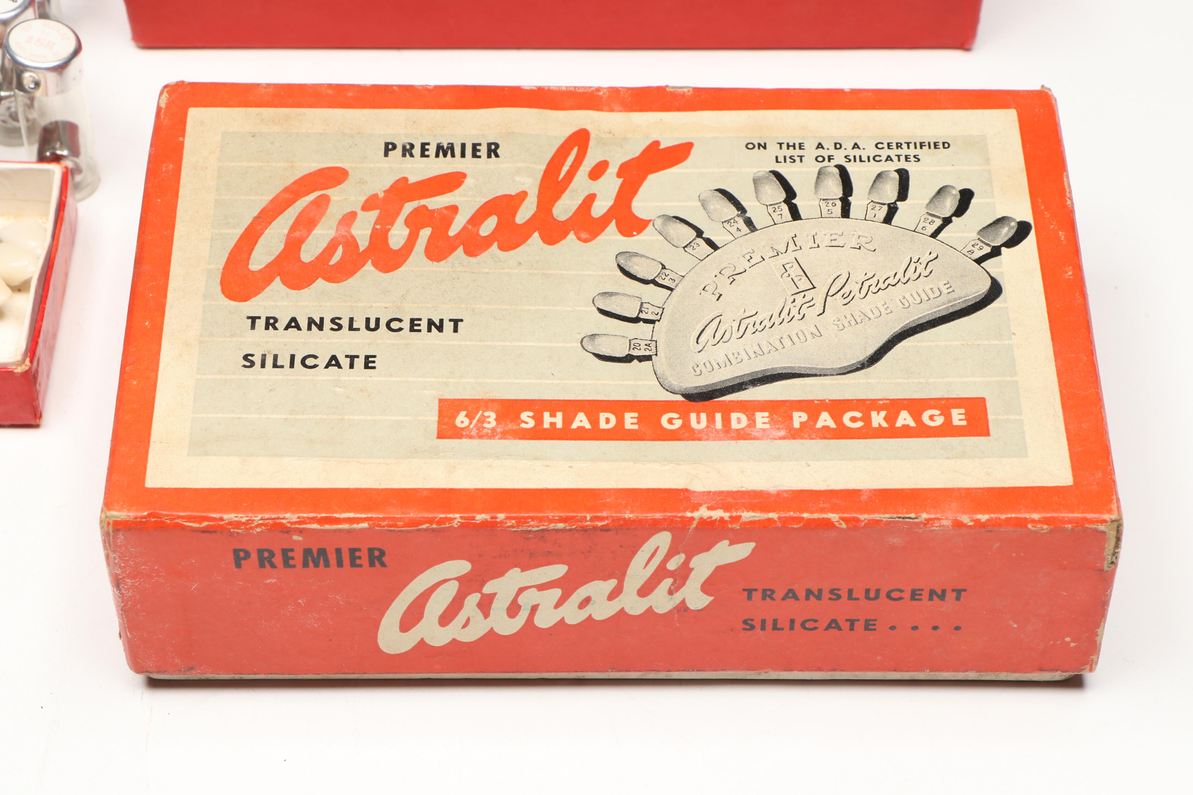 Liechtenstein Tooth Shade Guides with Masel Stainless Crowns, More Dental Tools