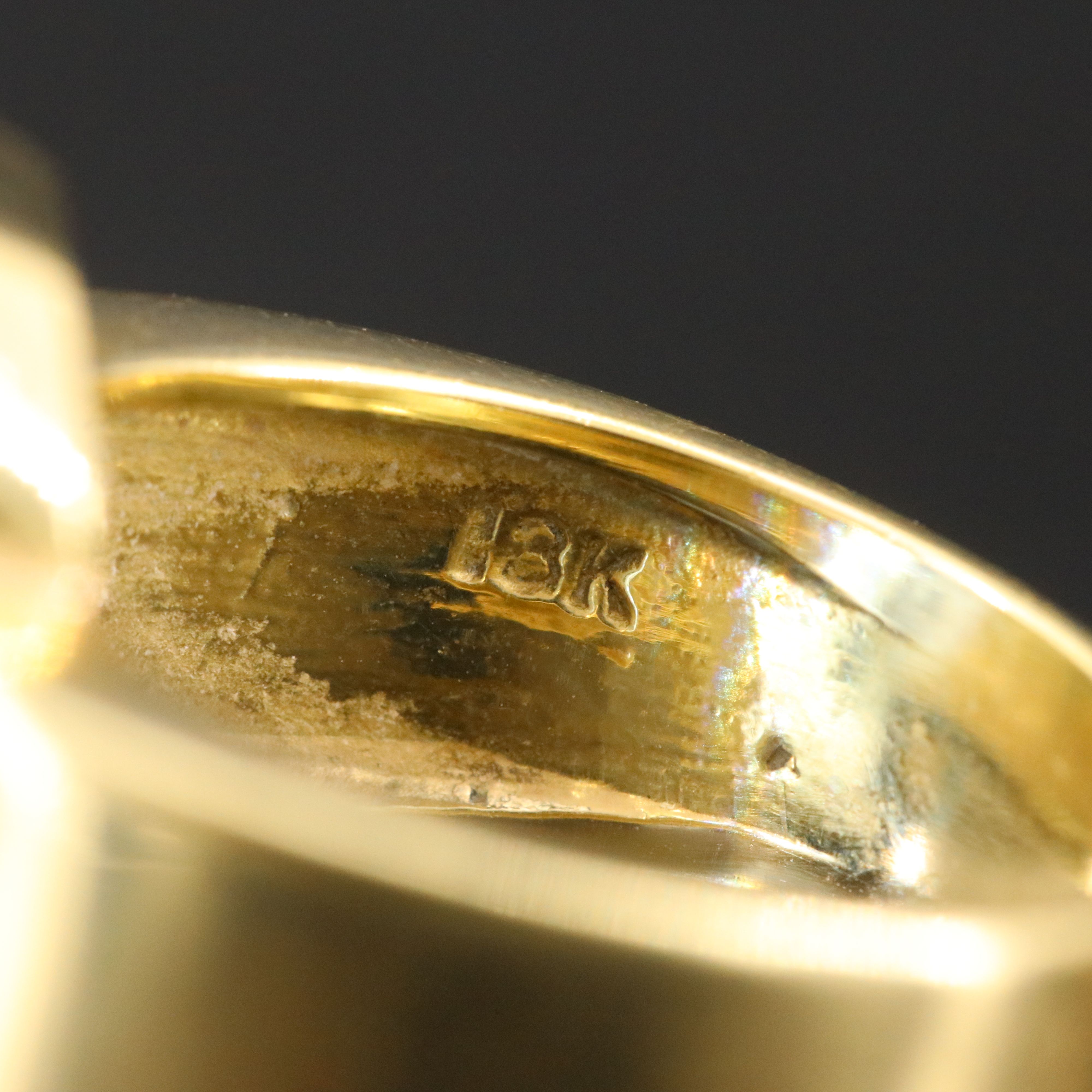 18K 13.01 CT Aquamarine Ring