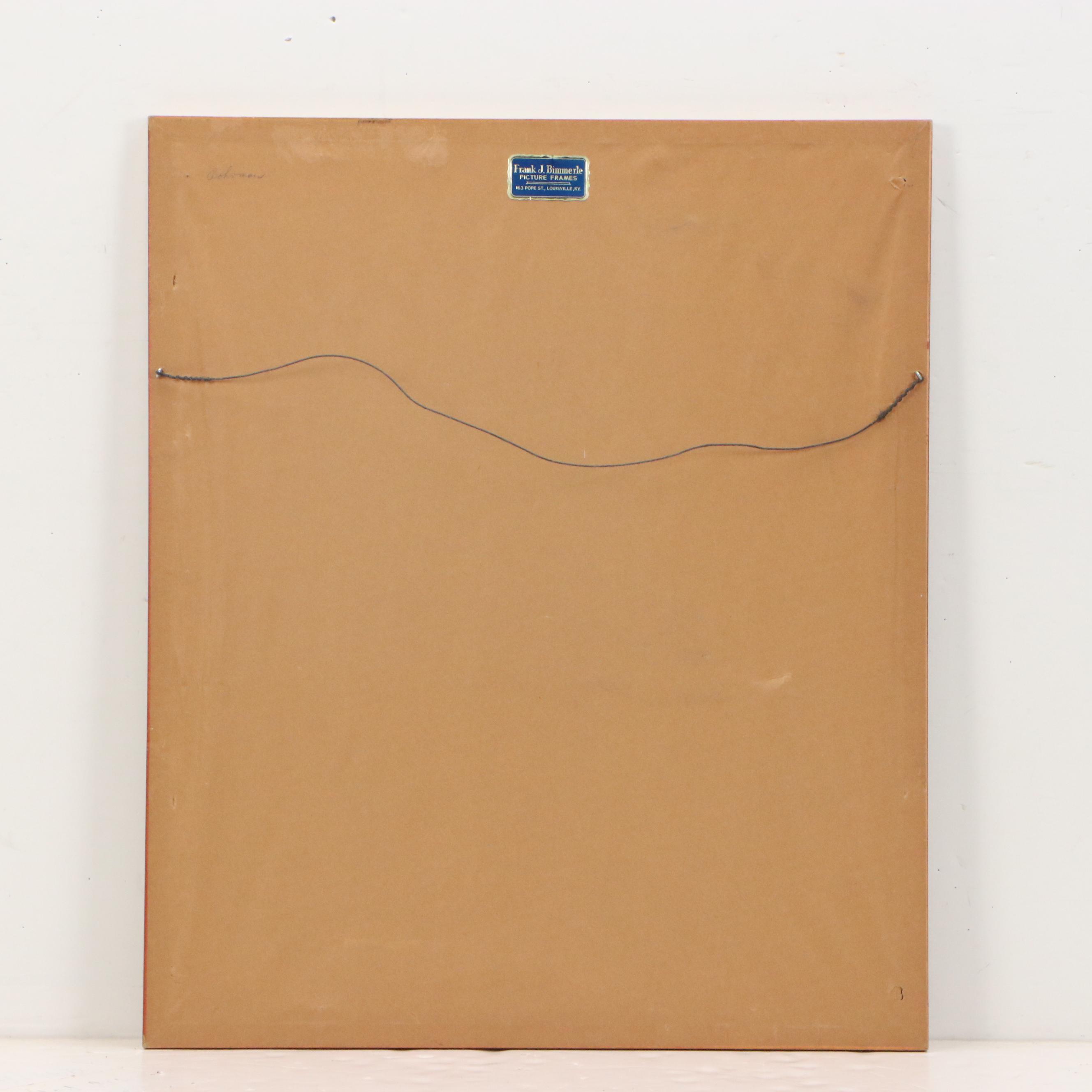 Ray Harm Offset Lithograph "American Goldfinch," Mid to Late 20th Century