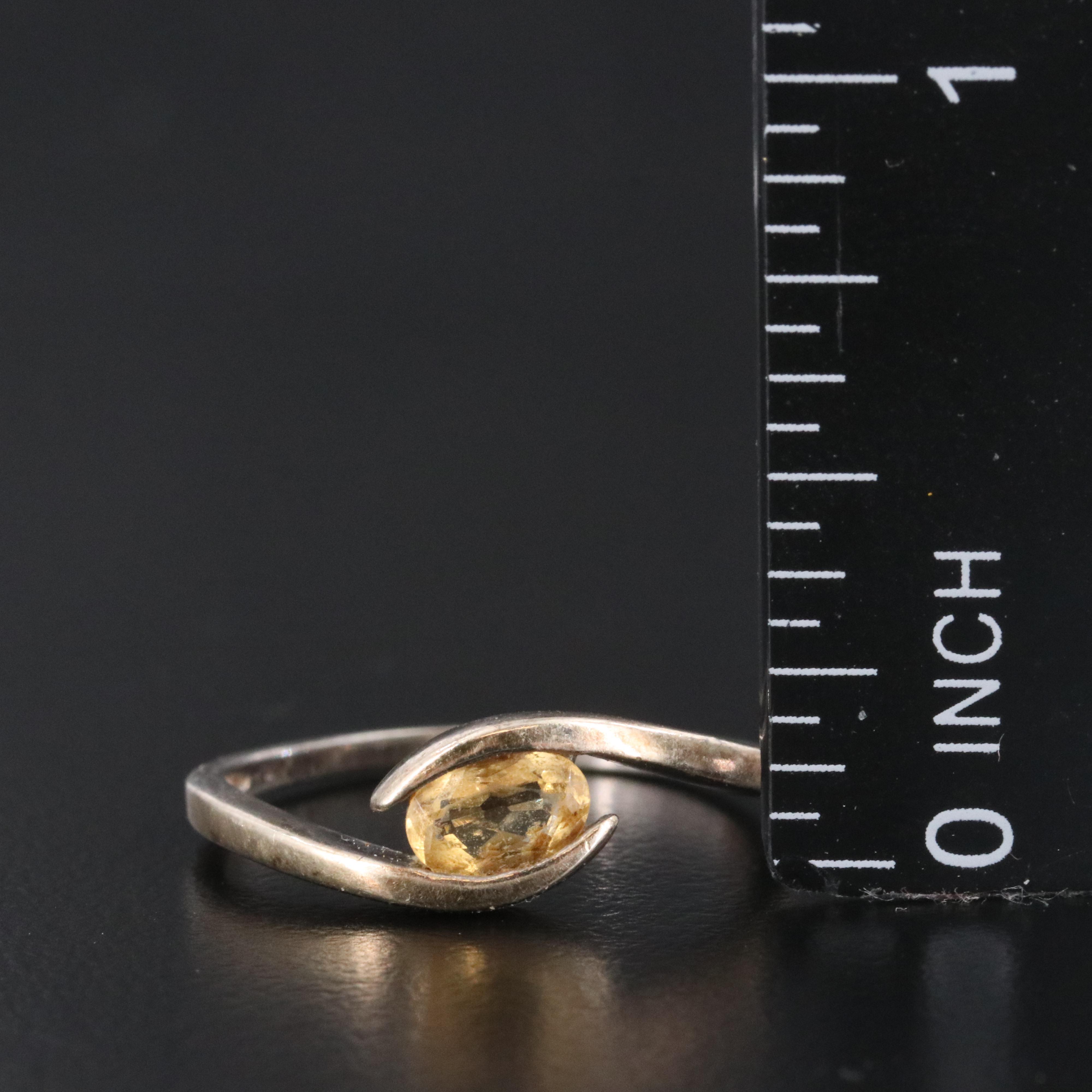 14K Citrine Ring