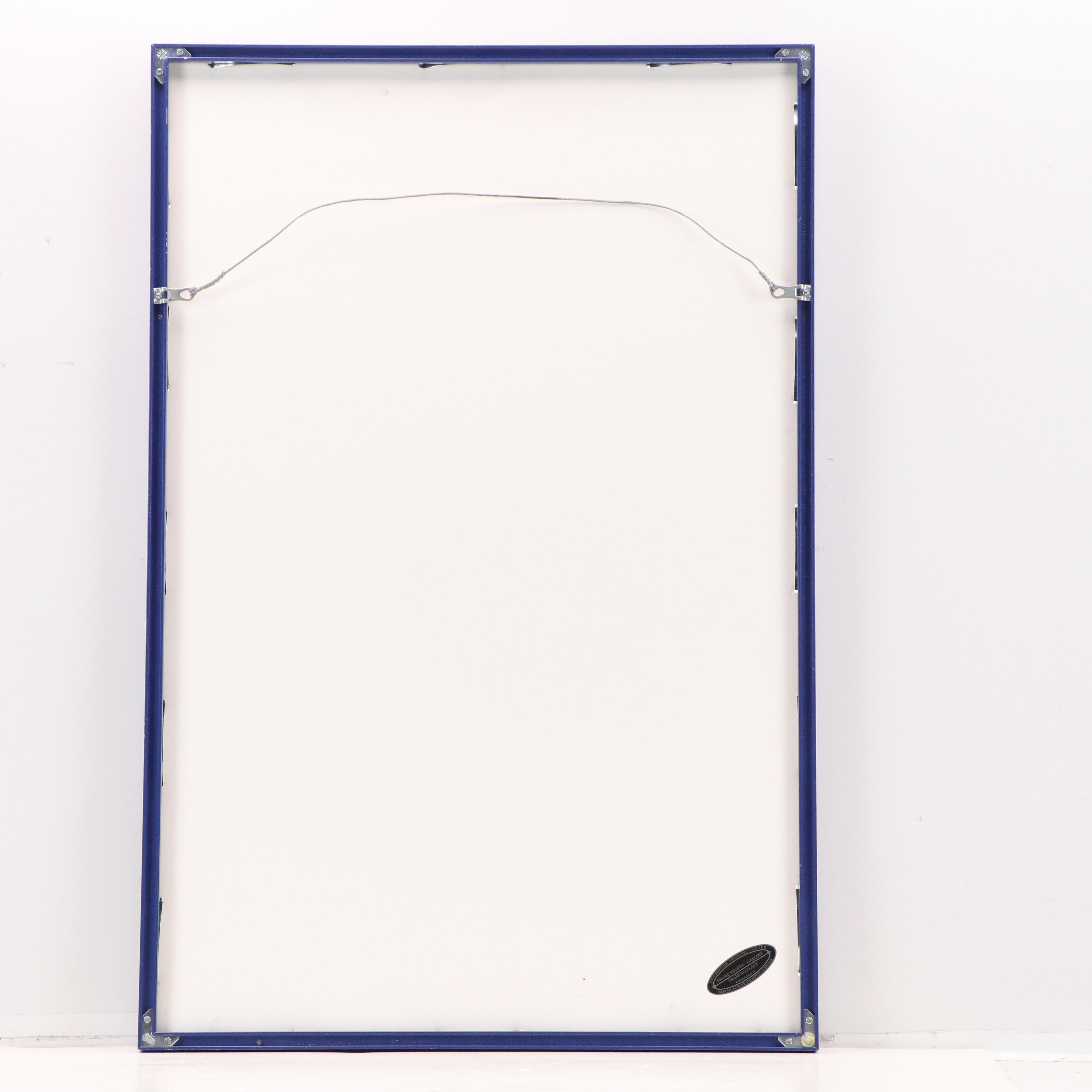 Offset Lithograph Poster "Dallas Grand Prix" After LeRoy Neiman, 1984