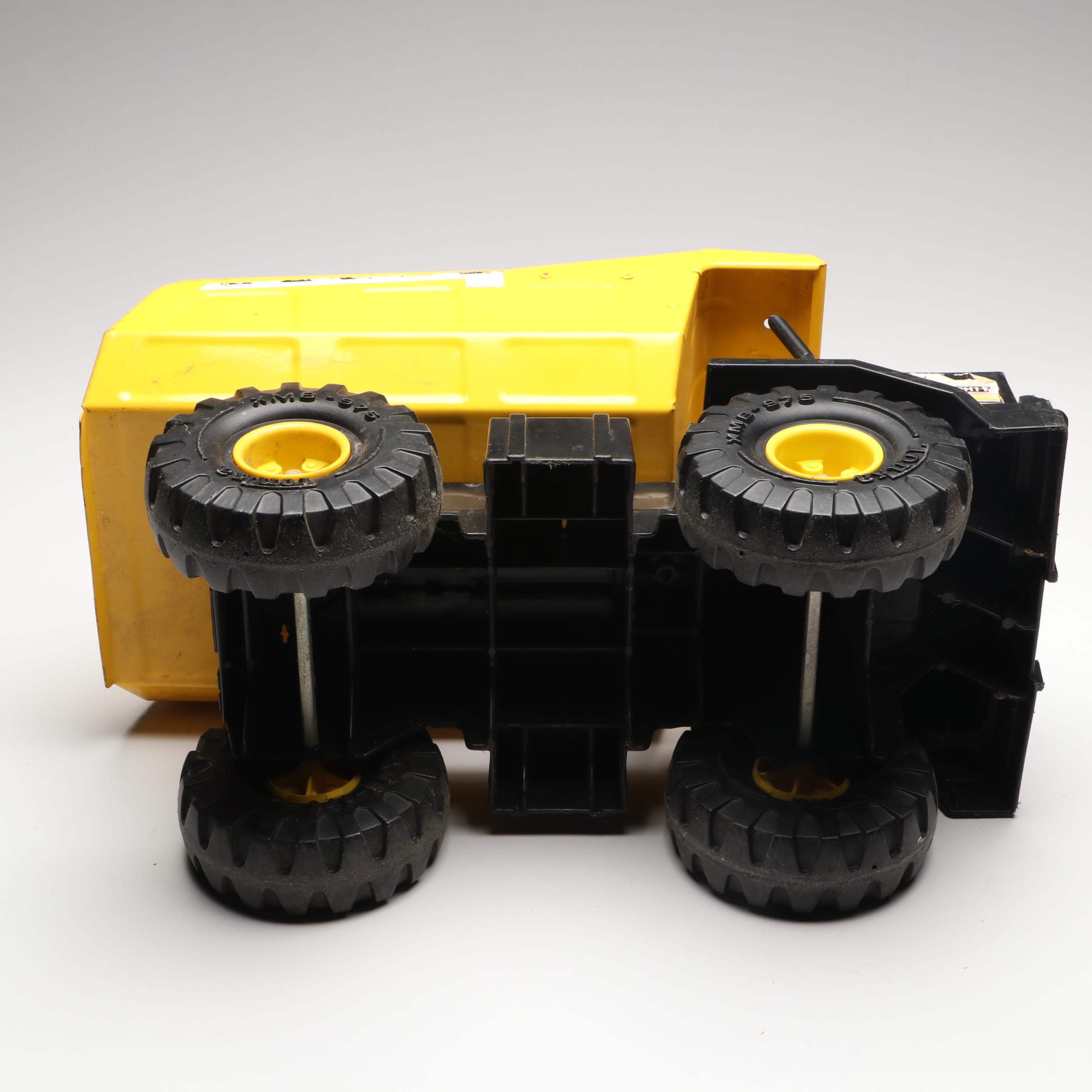 Tonka "Mighty" Dump Truck with Pressed Steel Road Grader